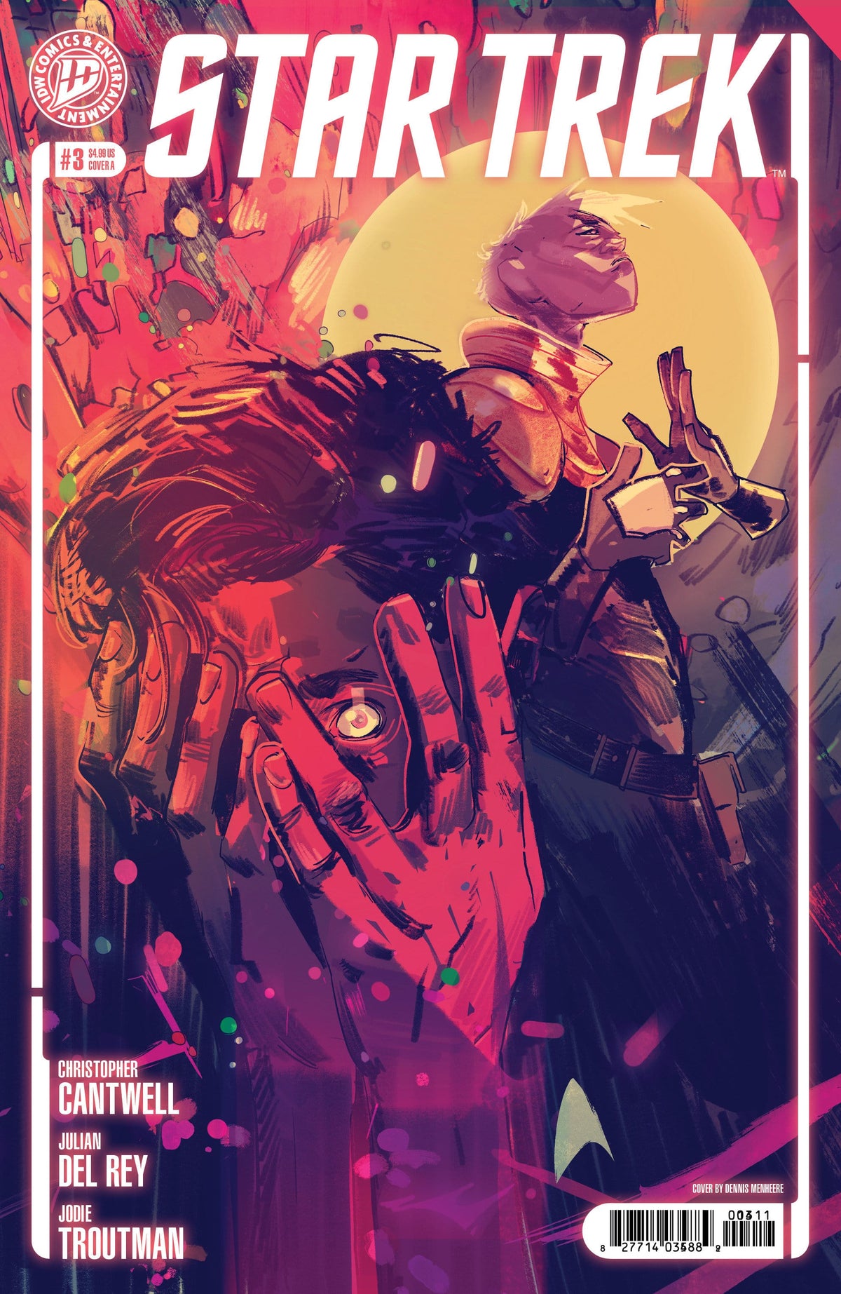 IDW Publishing Comic Books Star Trek (2026) #3 Cover A (Menheere) (Release Date: 12/16/2026) 82771403588900311 PRH-82771403588900311