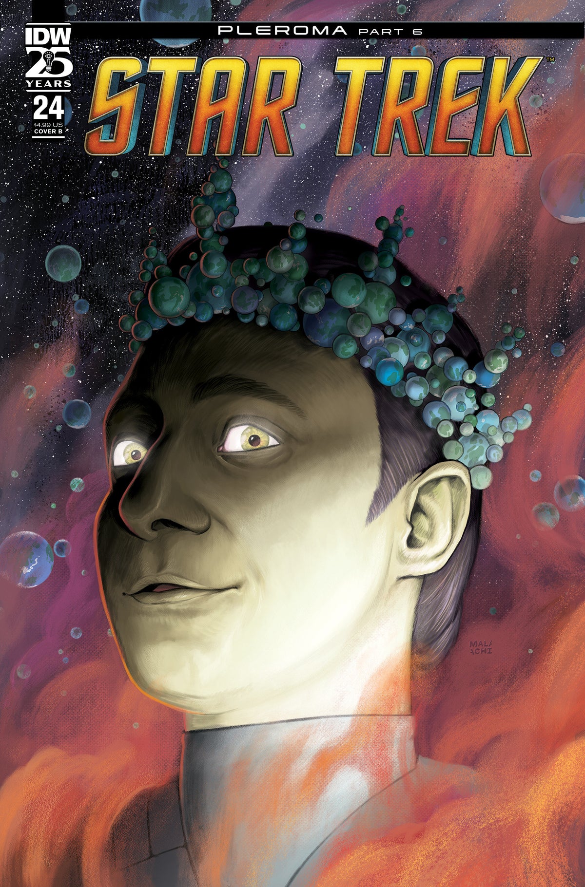 IDW Publishing Comic Books Star Trek #24 Variant B (Ward) 82771403084602421 PRH-82771403084602421
