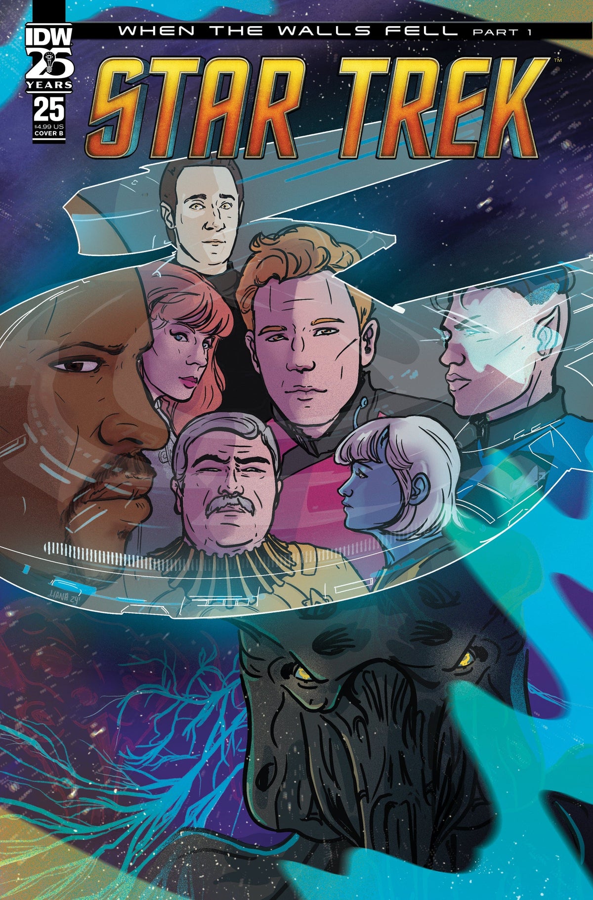 IDW Publishing Comic Books STAR TREK #25 VARIANT B (KANGAS) 82771403084602521 PRH-82771403084602521