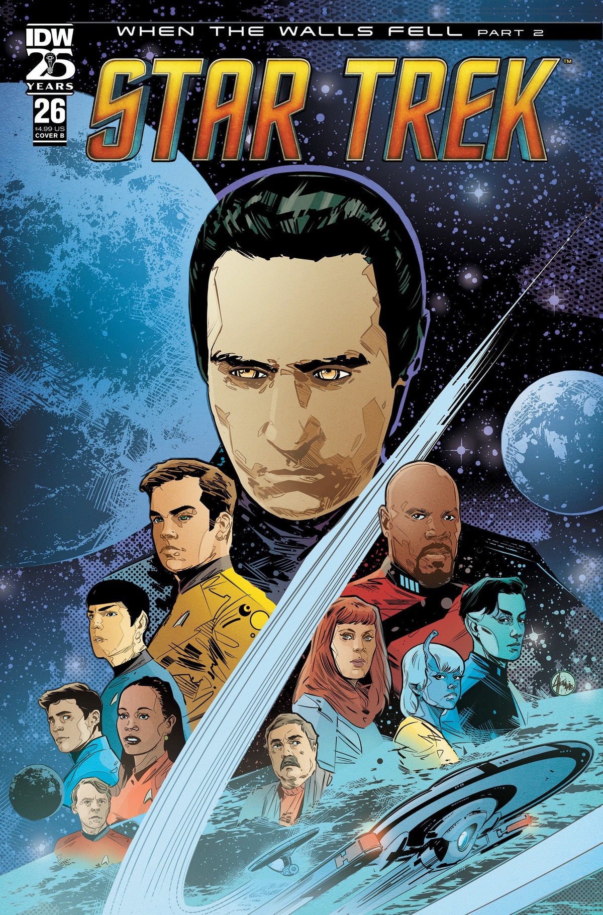 IDW Publishing Comic Books Star Trek #26 Variant B (Hernandez) 82771403084602621 PRH-82771403084602621