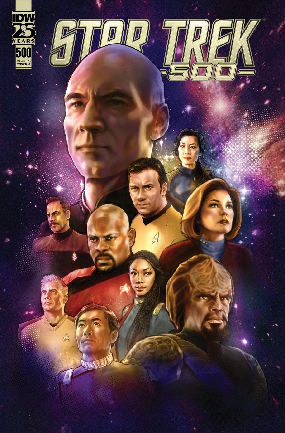 Star Trek #500 Cover A (Jones)