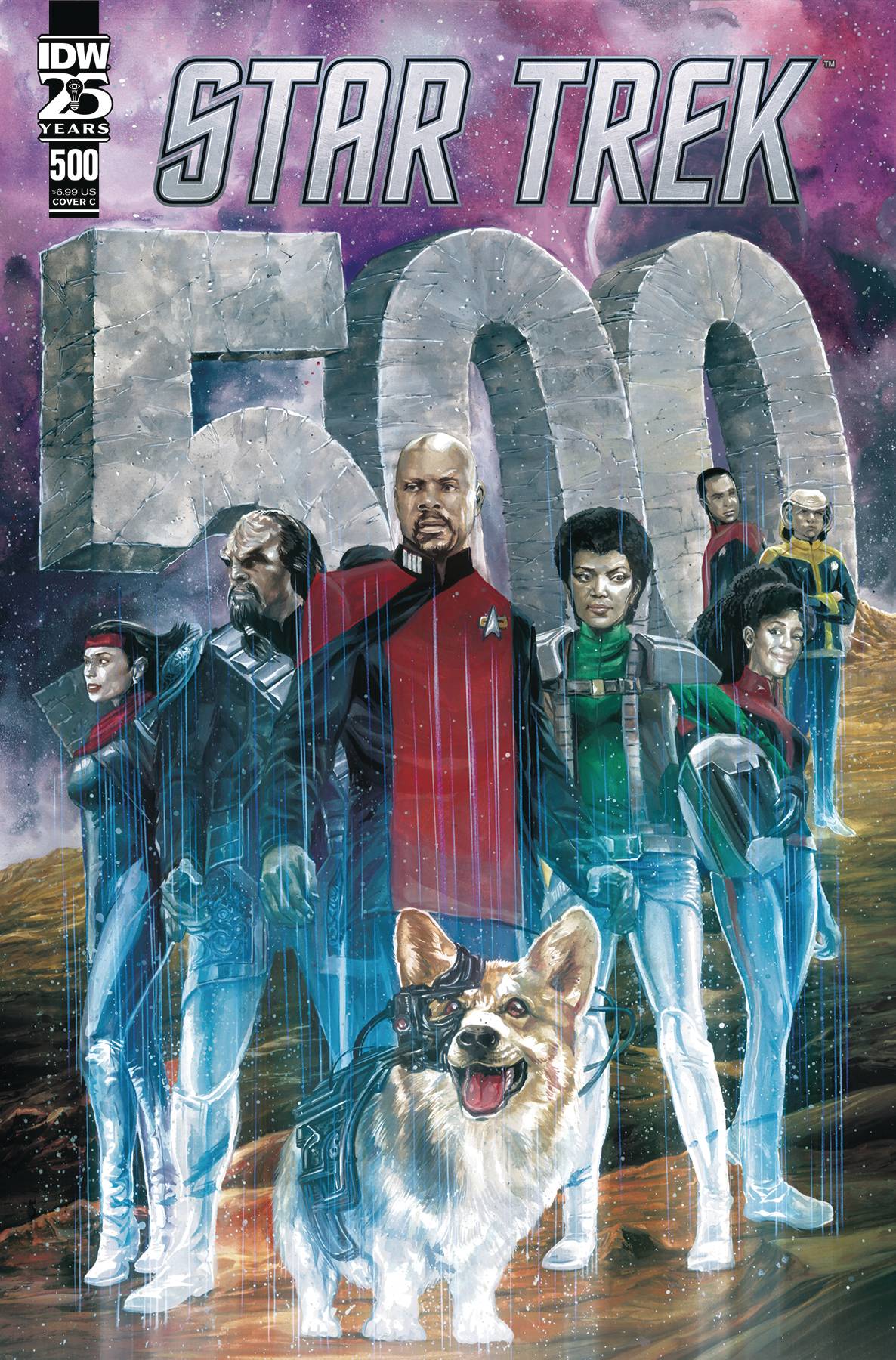 IDW Publishing Comic Books Star Trek #500 Variant C (Woodward) 82771403329800131 PRH-82771403329800131