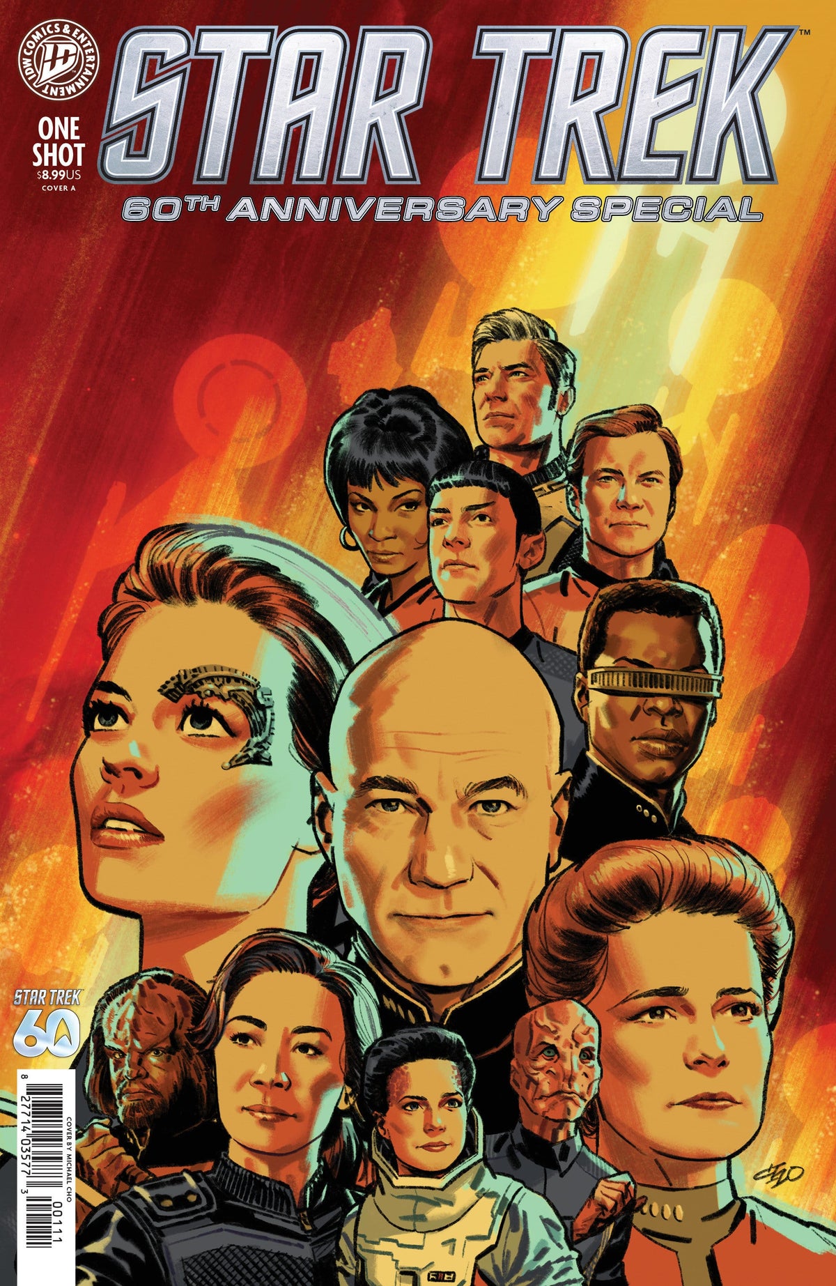 IDW Publishing Comic Books Star Trek: 60th Anniversary Special Cover A (Cho) (Release Date: 09/02/2026) 82771403577300111 PRH-82771403577300111