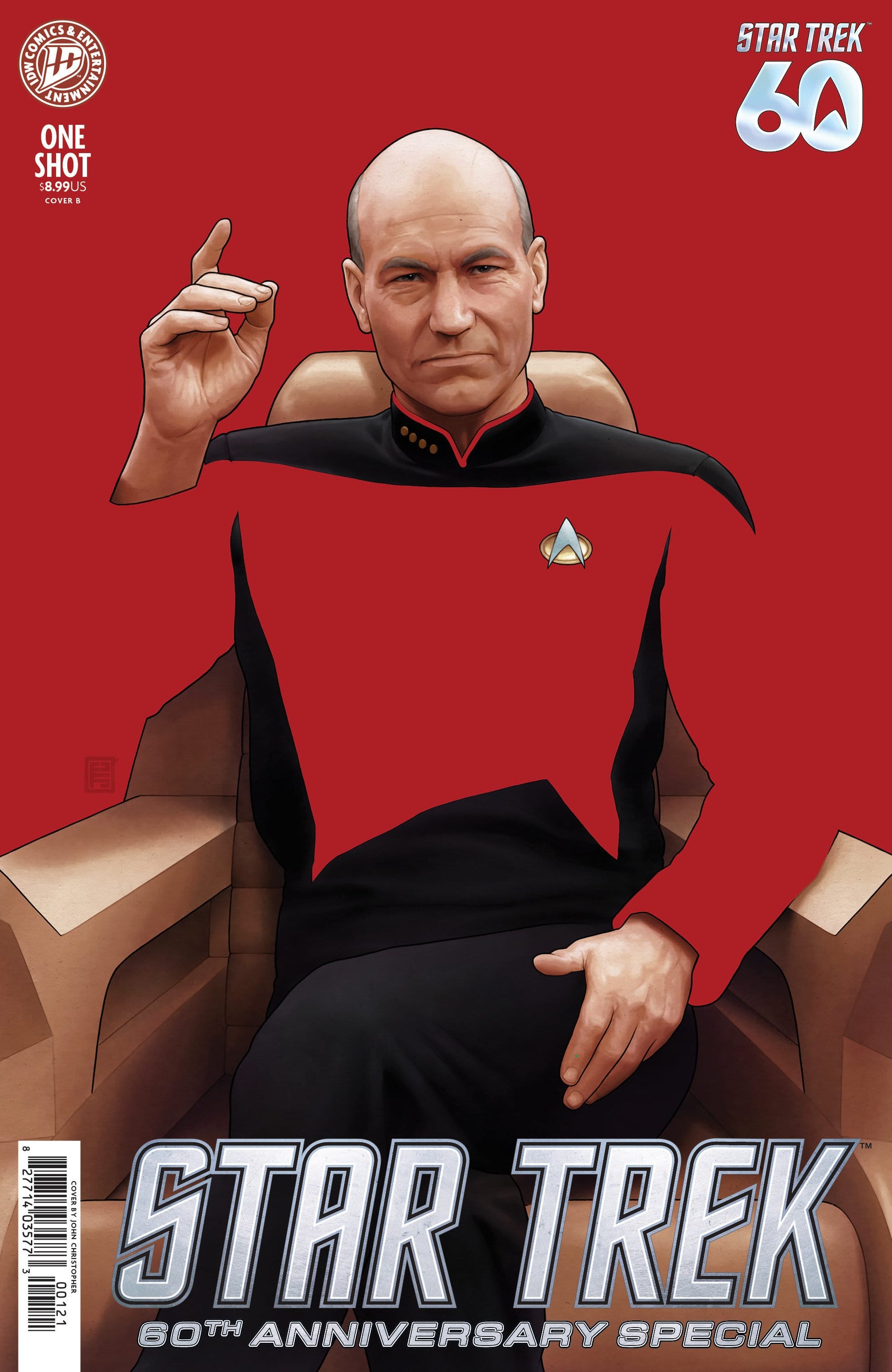 IDW Publishing Comic Books Star Trek: 60th Anniversary Special Variant B (Christopher) (Release Date: 09/02/2026) 82771403577300121 PRH-82771403577300121