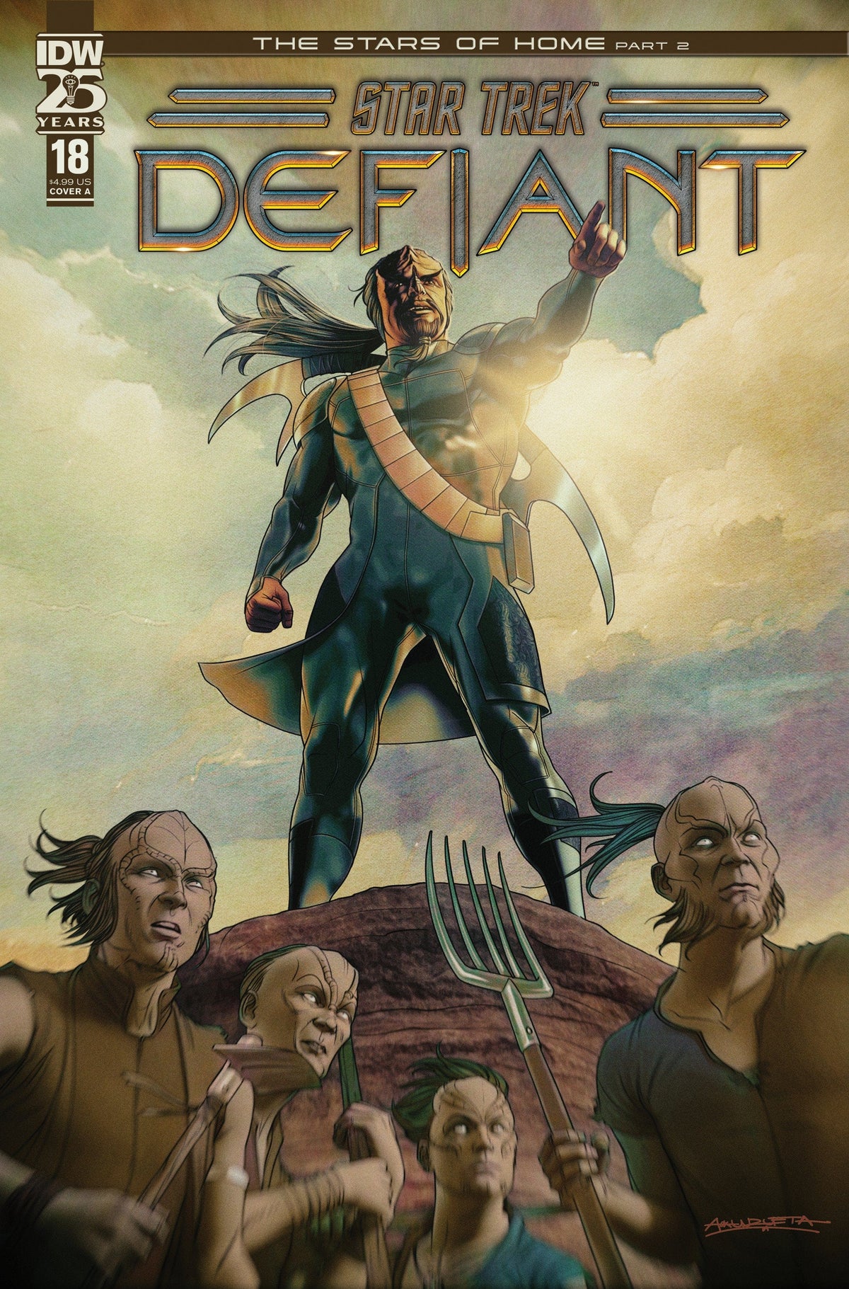 IDW Publishing Comic Books Star Trek: Defiant #18 Cover A (Unzueta) 82771403137901811 PRH-82771403137901811