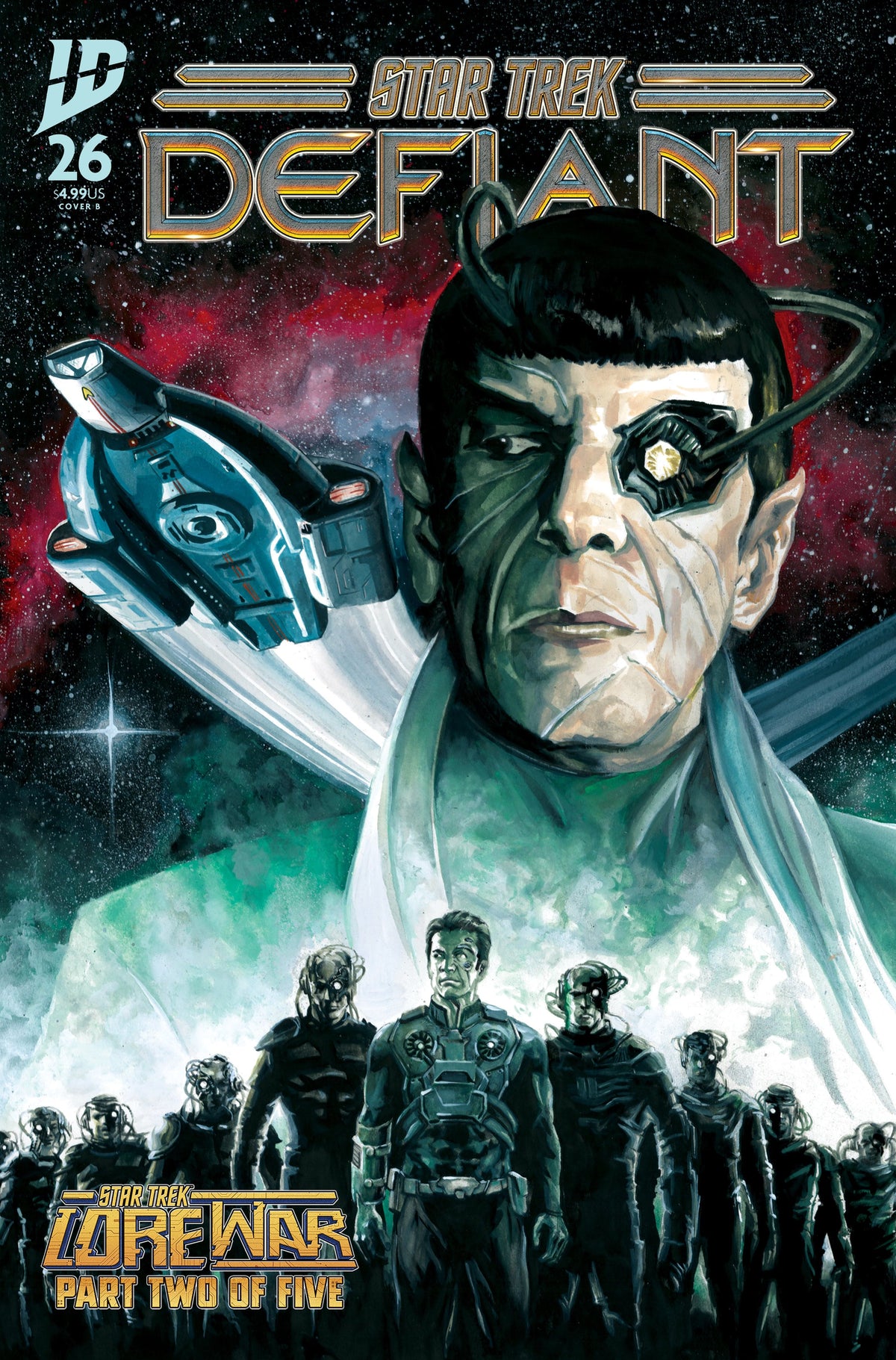 IDW Publishing Comic Books Star Trek: Defiant #26 Variant B (Woodward) 82771403137902621 PRH-82771403137902621