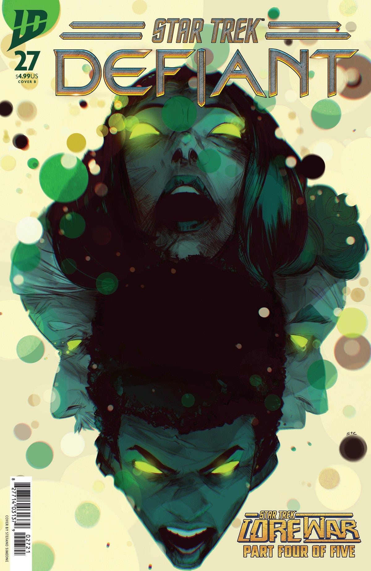 IDW Publishing Comic Books Star Trek: Defiant #27 Variant B (Simeone) 82771403137902721 PRH-82771403137902721