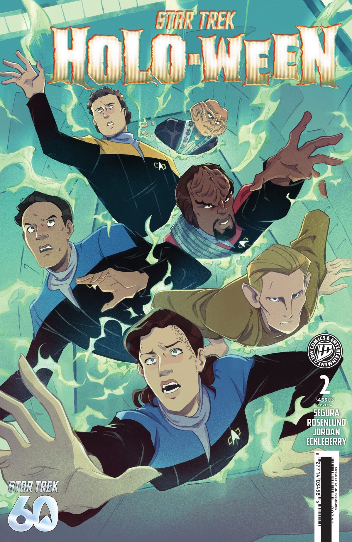 IDW Publishing Comic Books Star Trek: Holo-ween II #2 Cover A (Rosenlund) (Release Date: 10/14/2026) 82771403591900211 PRH-82771403591900211