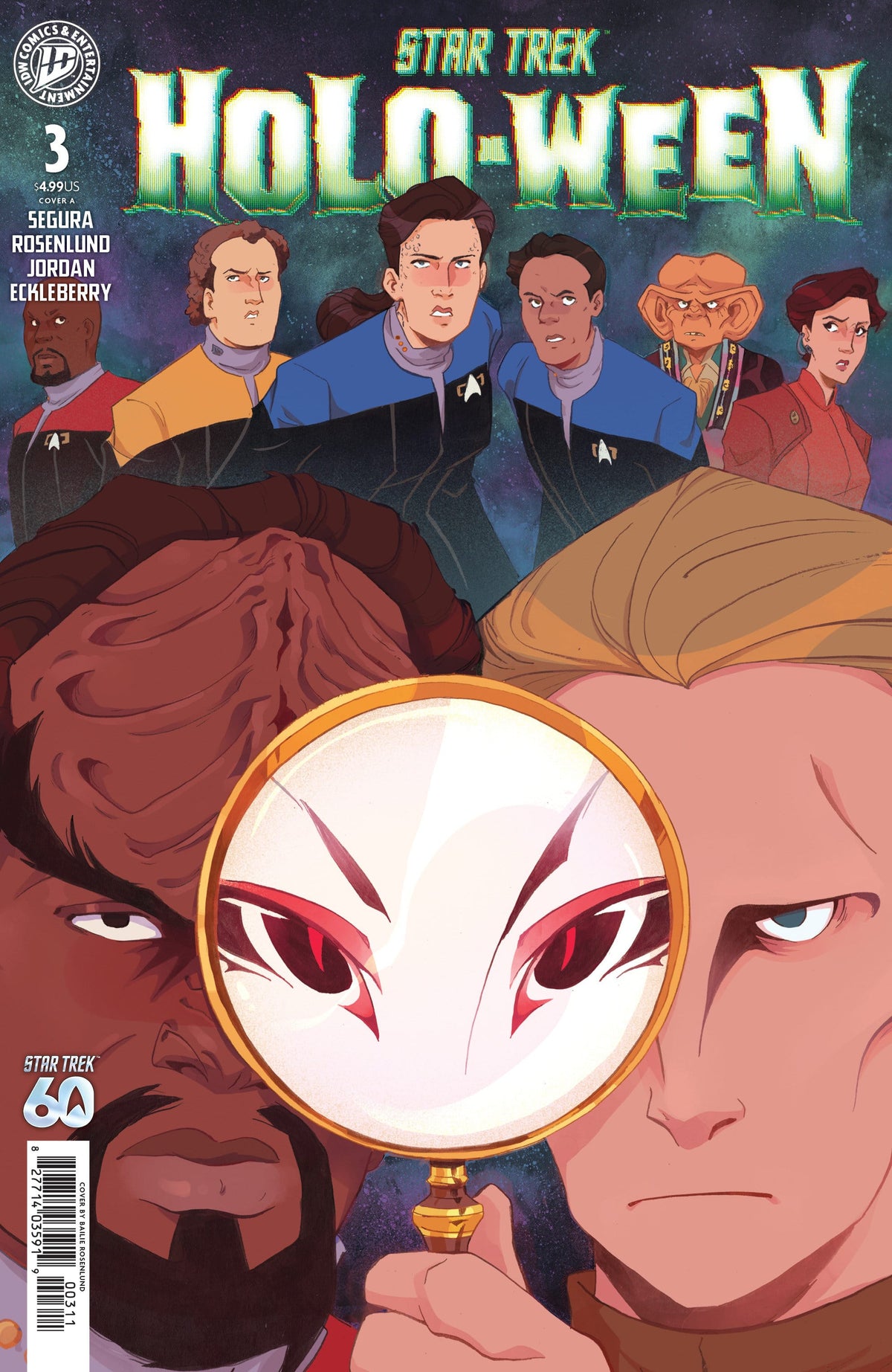 IDW Publishing Comic Books Star Trek: Holo-ween II #3 Cover A (Rosenlund) (Release Date: 10/21/2026) 82771403591900311 PRH-82771403591900311