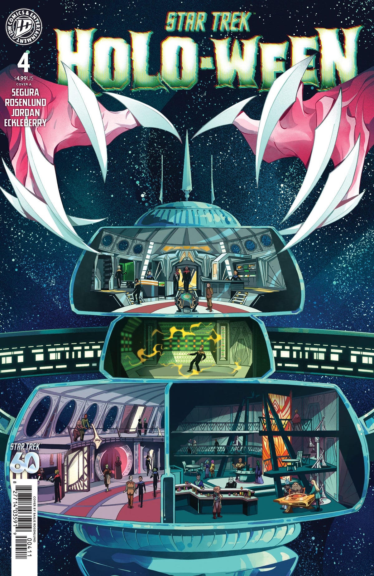 IDW Publishing Comic Books Star Trek: Holo-ween II #4 Cover A (Rosenlund) (Release Date: 10/28/2026) 82771403591900411 PRH-82771403591900411