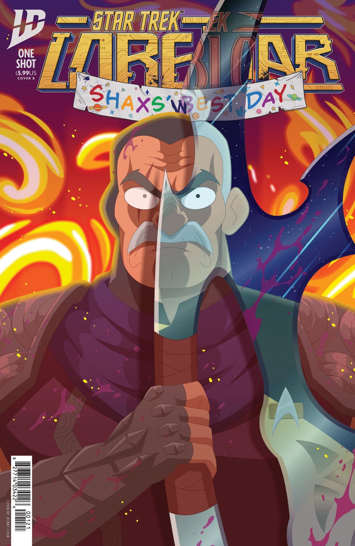 IDW Publishing Comic Books Star Trek: Lore War‚ÄîShaxs' Worst Day Variant B (Cook) 82771403422600121 PRH-82771403422600121