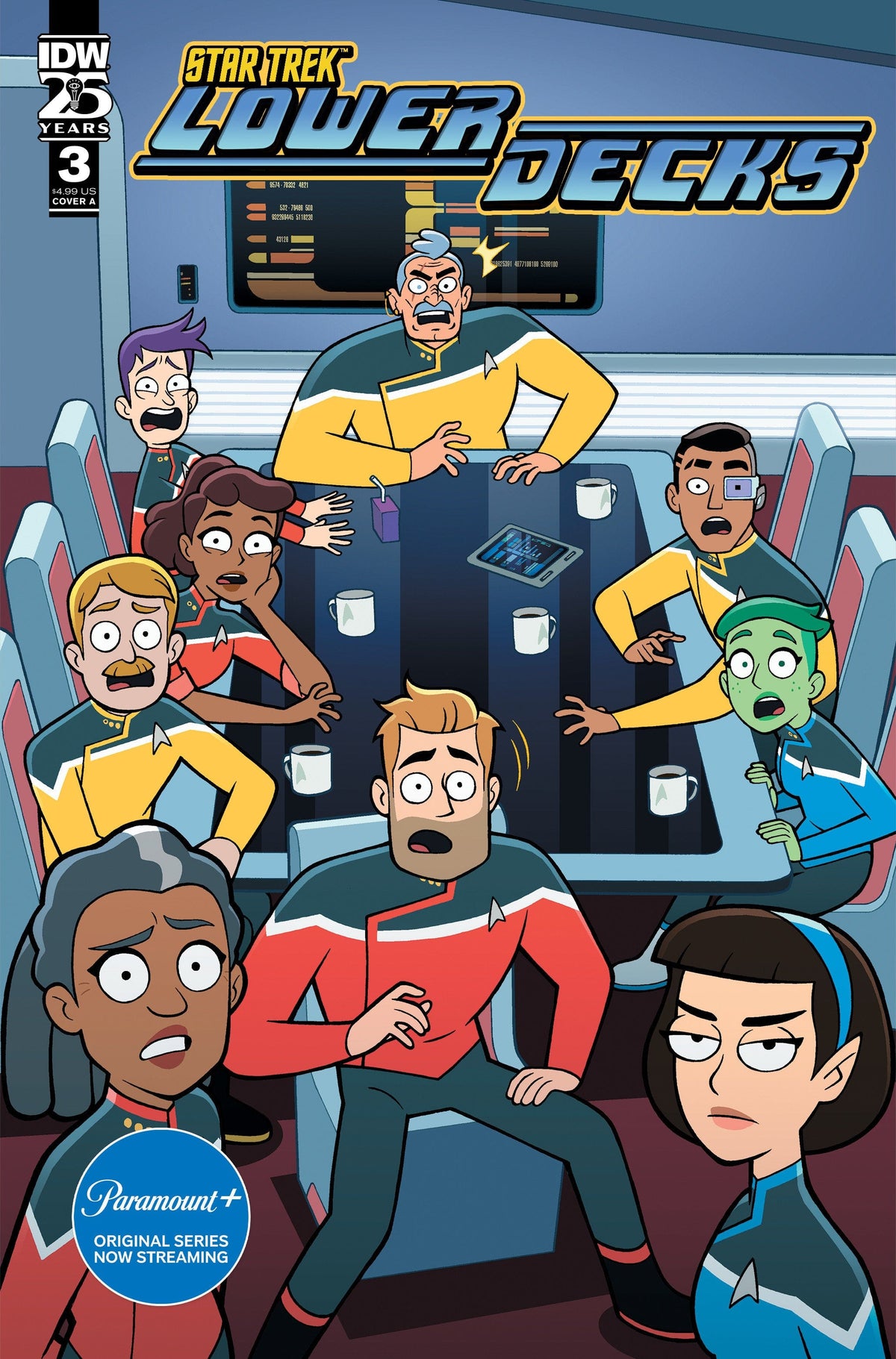 IDW Publishing Comic Books Star Trek: Lower Decks #3 Cover A (Lawrence) 82771403368700311 PRH-82771403368700311