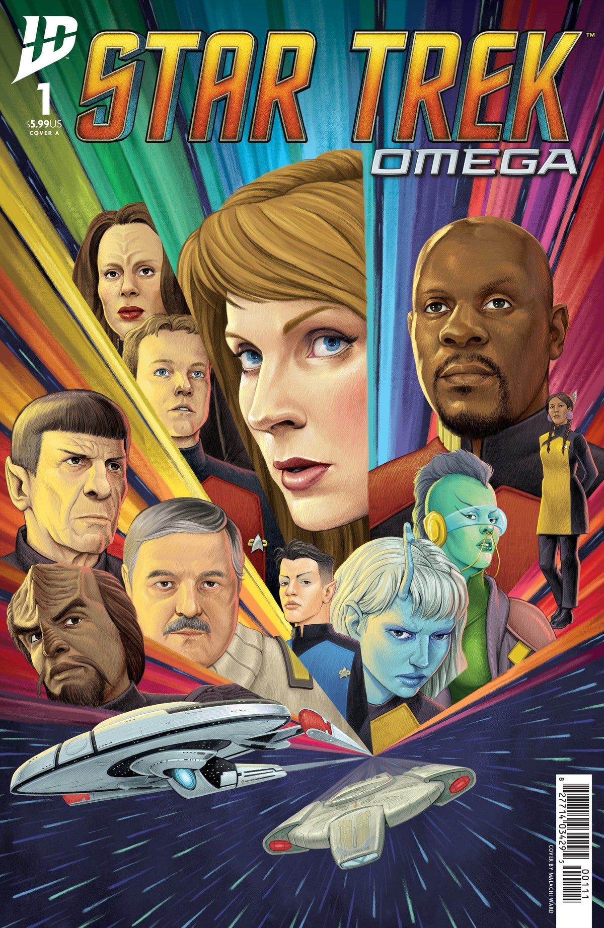 IDW Publishing Comic Books Star Trek: Omega Cover A (Ward) 82771403429500111 PRH-82771403429500111