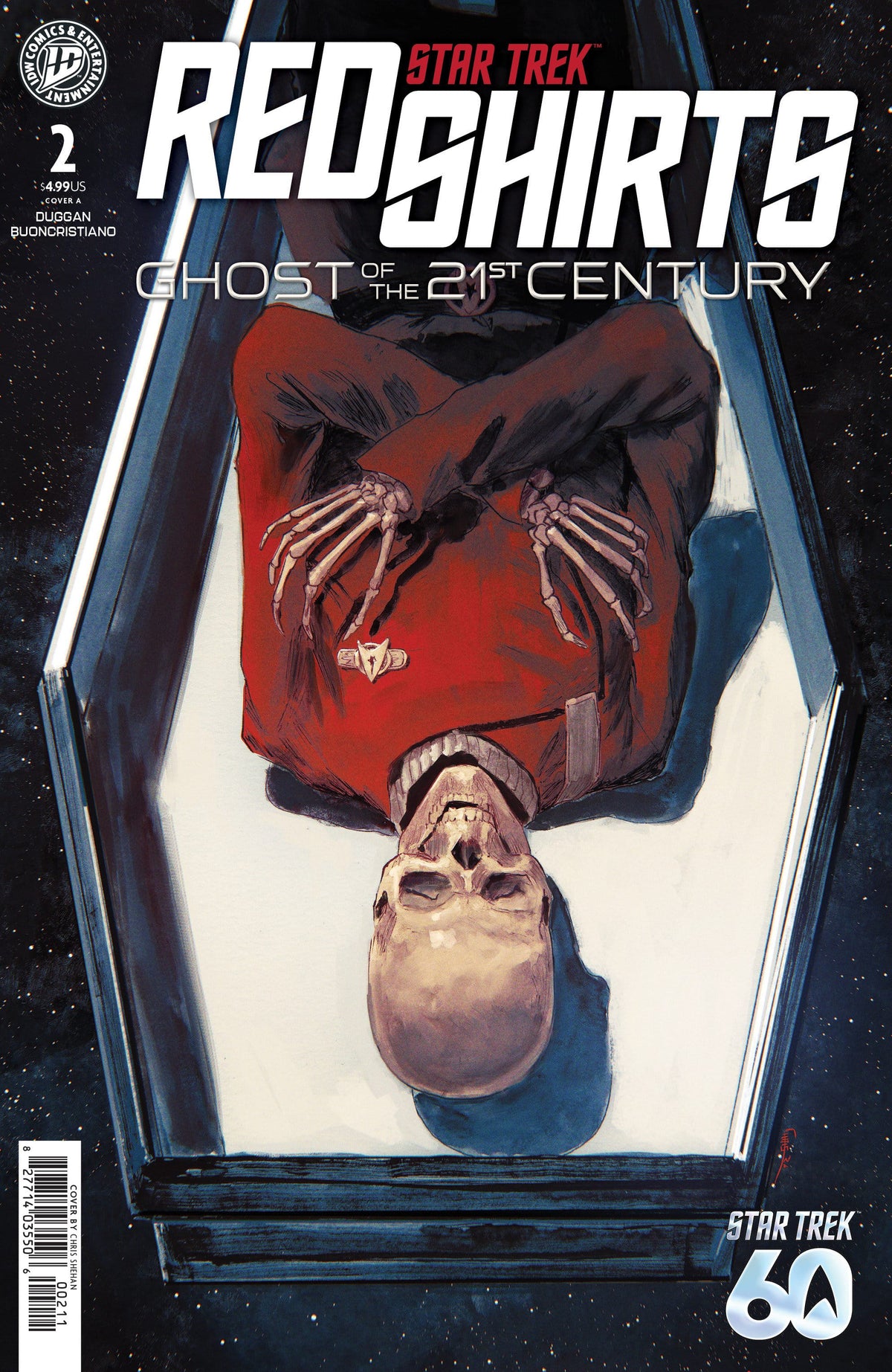 IDW Publishing Comic Books Star Trek: Red Shirts--Ghost of the 21st Century #2 Cover A (Shehan) (Release Date: 09/09/2026) 82771403550600211 PRH-82771403550600211