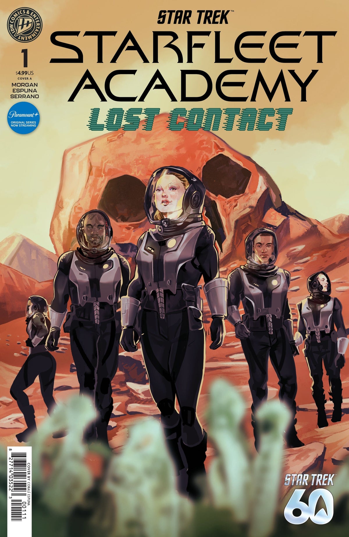 IDW Publishing Comic Books Star Trek: Starfleet Academy--Lost Contact #1 Cover A (Espuna) 82771403522300111 PRH-82771403522300111
