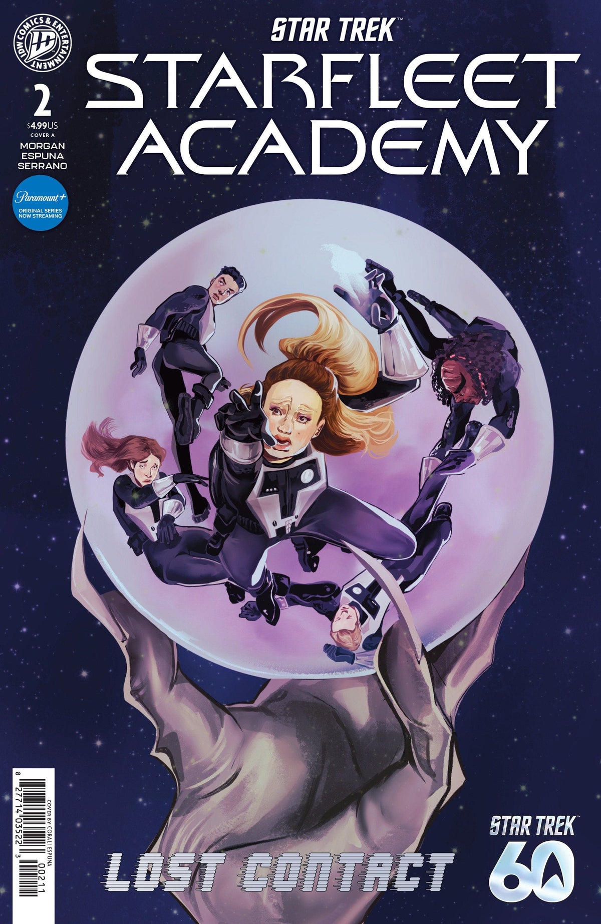 IDW Publishing Comic Books Star Trek: Starfleet Academy--Lost Contact #2 Cover A (Espuna) 82771403522300211 PRH-82771403522300211