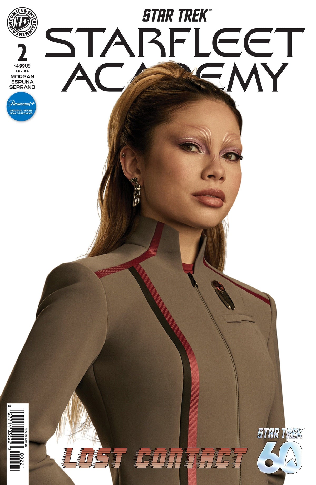 IDW Publishing Comic Books Star Trek: Starfleet Academy--Lost Contact #2 Variant B (Photo Variant) 82771403522300221 PRH-82771403522300221