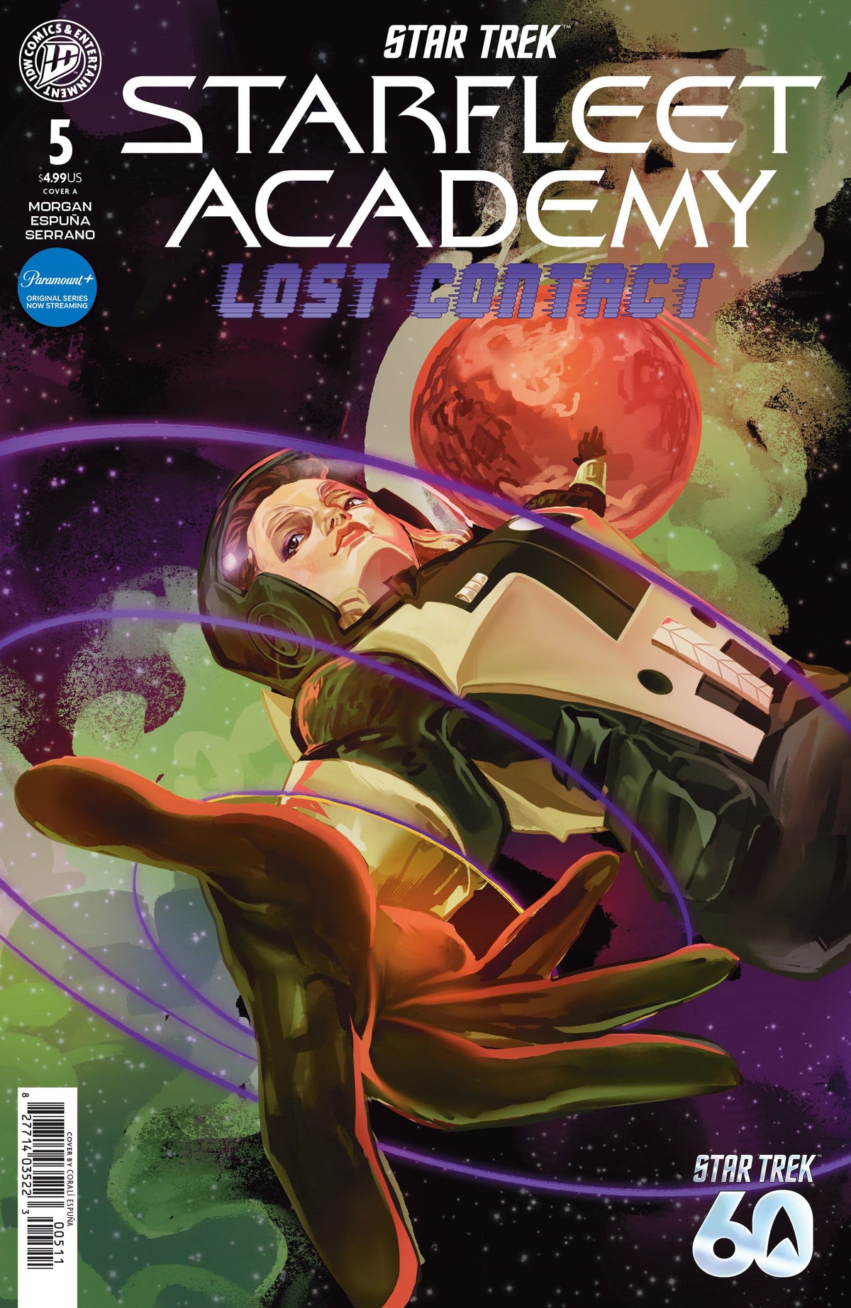 IDW Publishing Comic Books Star Trek: Starfleet Academy--Lost Contact #5 Cover A (Espuna) (Release Date: 08/26/2026) 82771403522300511 PRH-82771403522300511