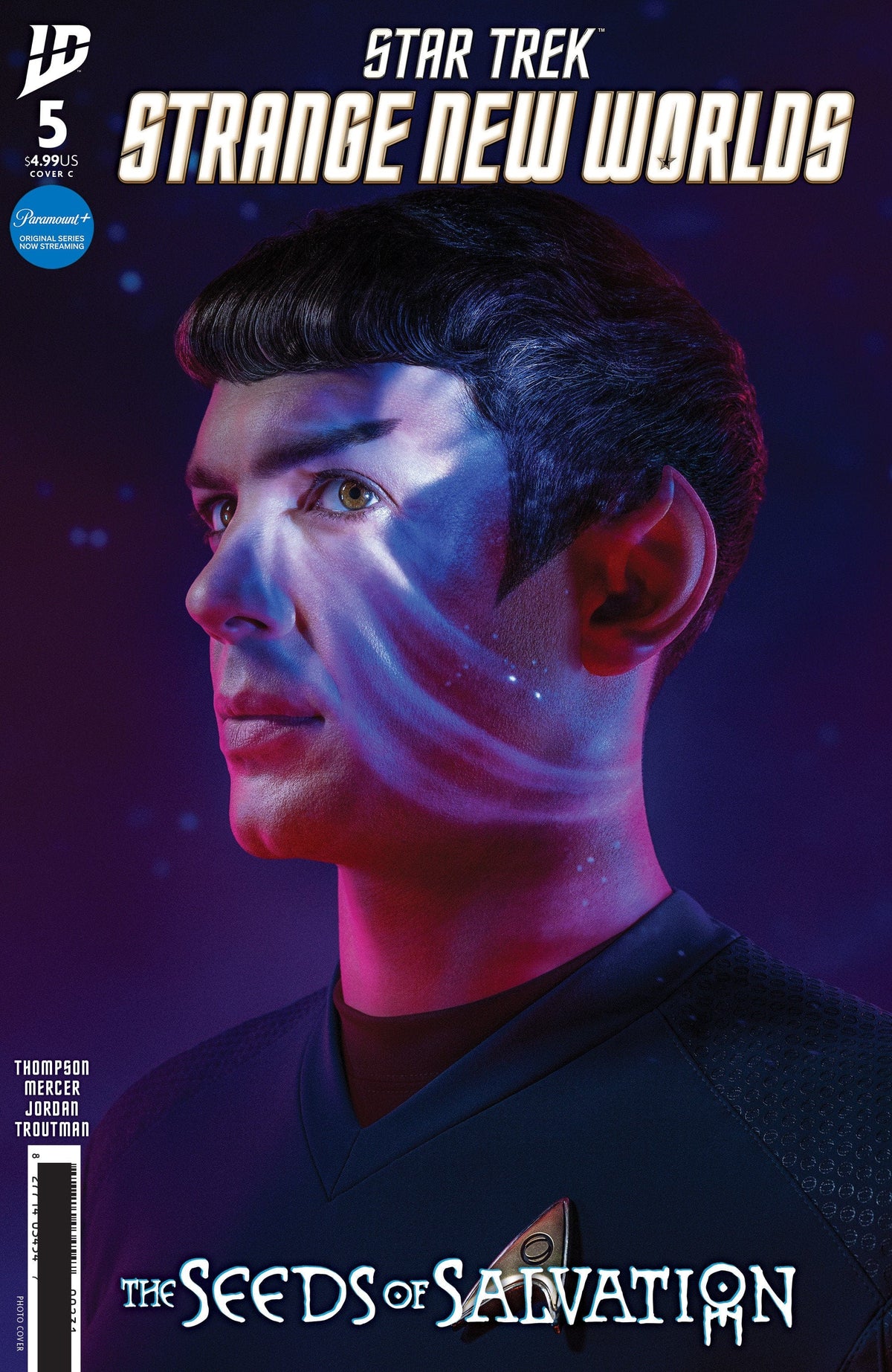 IDW Publishing Comic Books Star Trek: Strange New Worlds--The Seeds of Salvation #5 Variant C (Photo Variant) 82771403454700531 PRH-82771403454700531