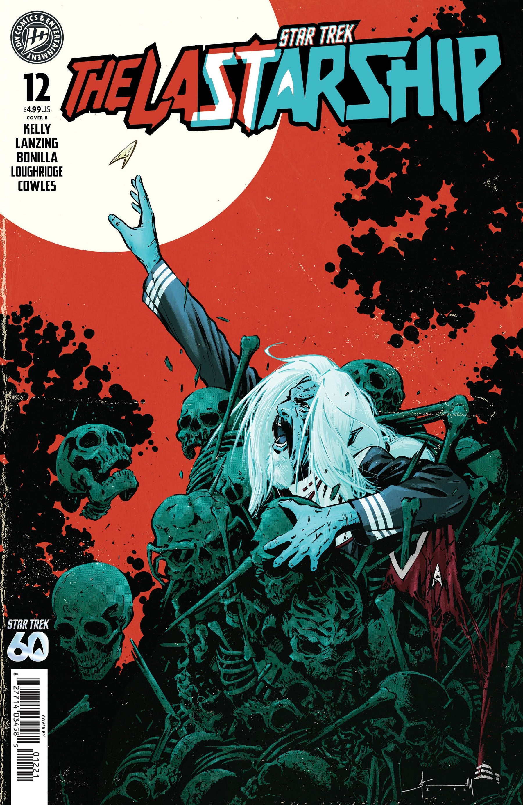 Star Trek: The Last Starship #12 Variant B (Bonilla) (Release Date: 10/21/2026)