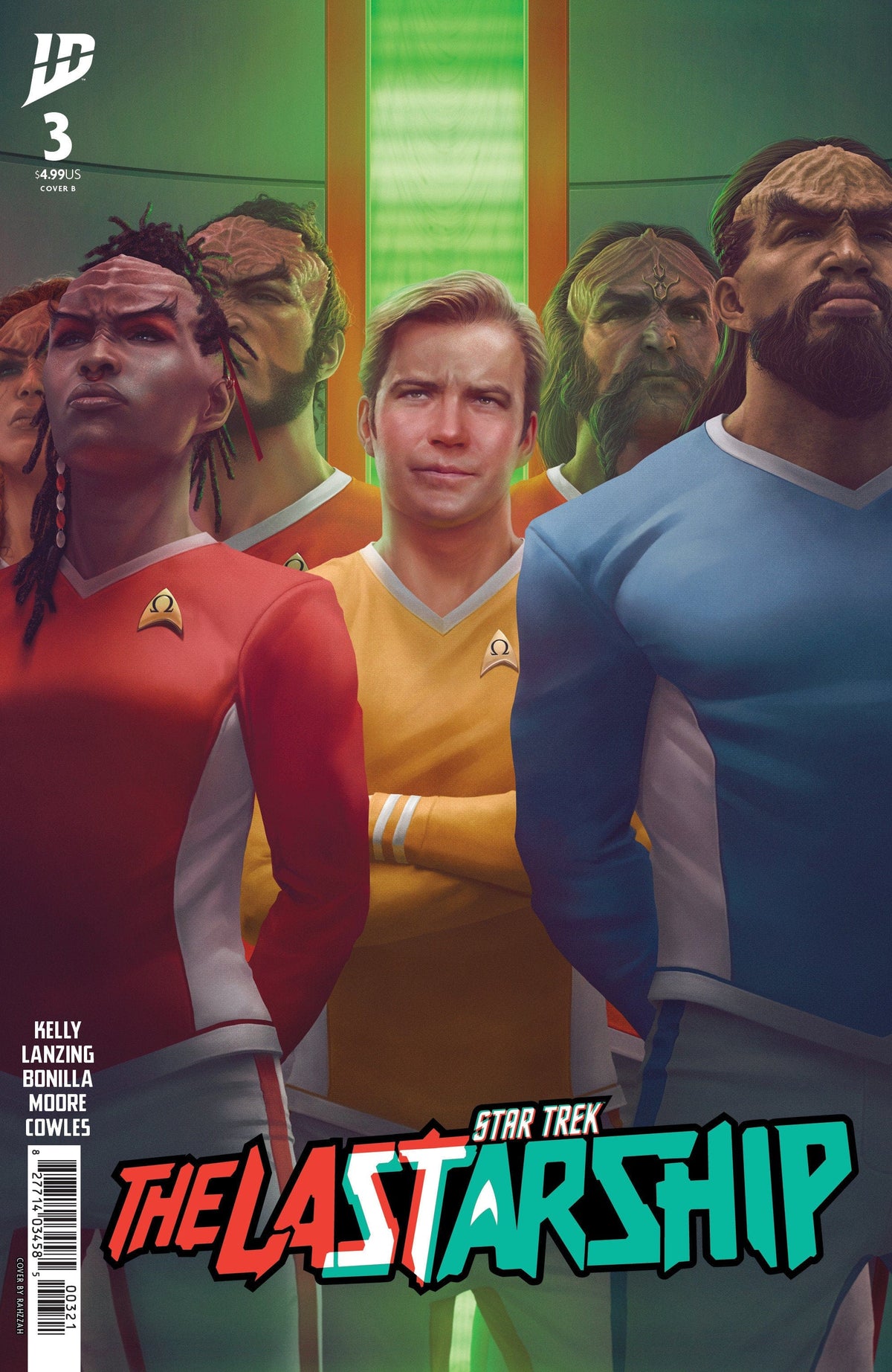 IDW Publishing Comic Books Star Trek: The Last Starship #3 Variant B (Rahzzah) 82771403458500321 PRH-82771403458500321