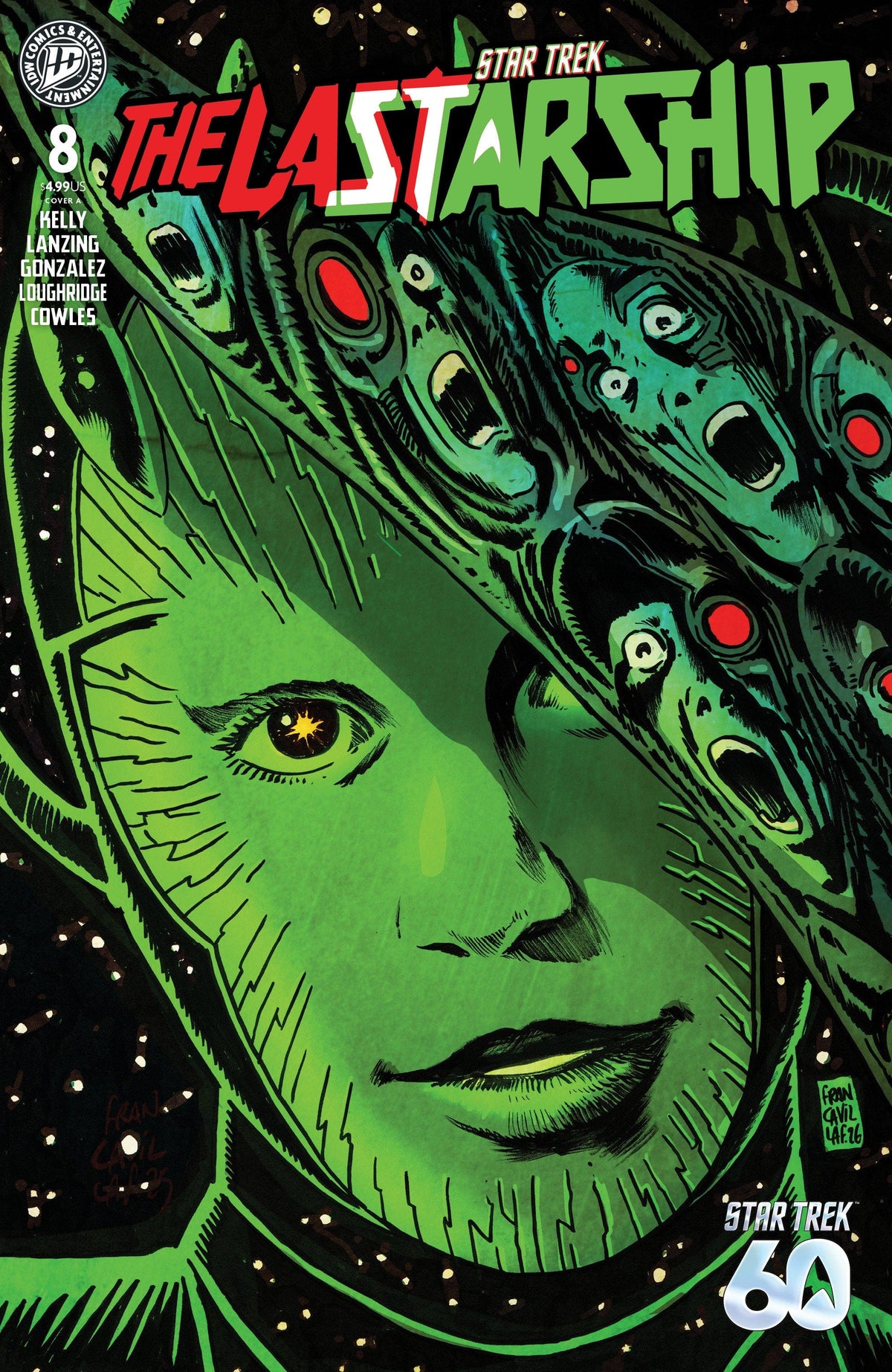 IDW Publishing Comic Books Star Trek: The Last Starship #8 Cover A (Francavilla) 82771403458500811 PRH-82771403458500811
