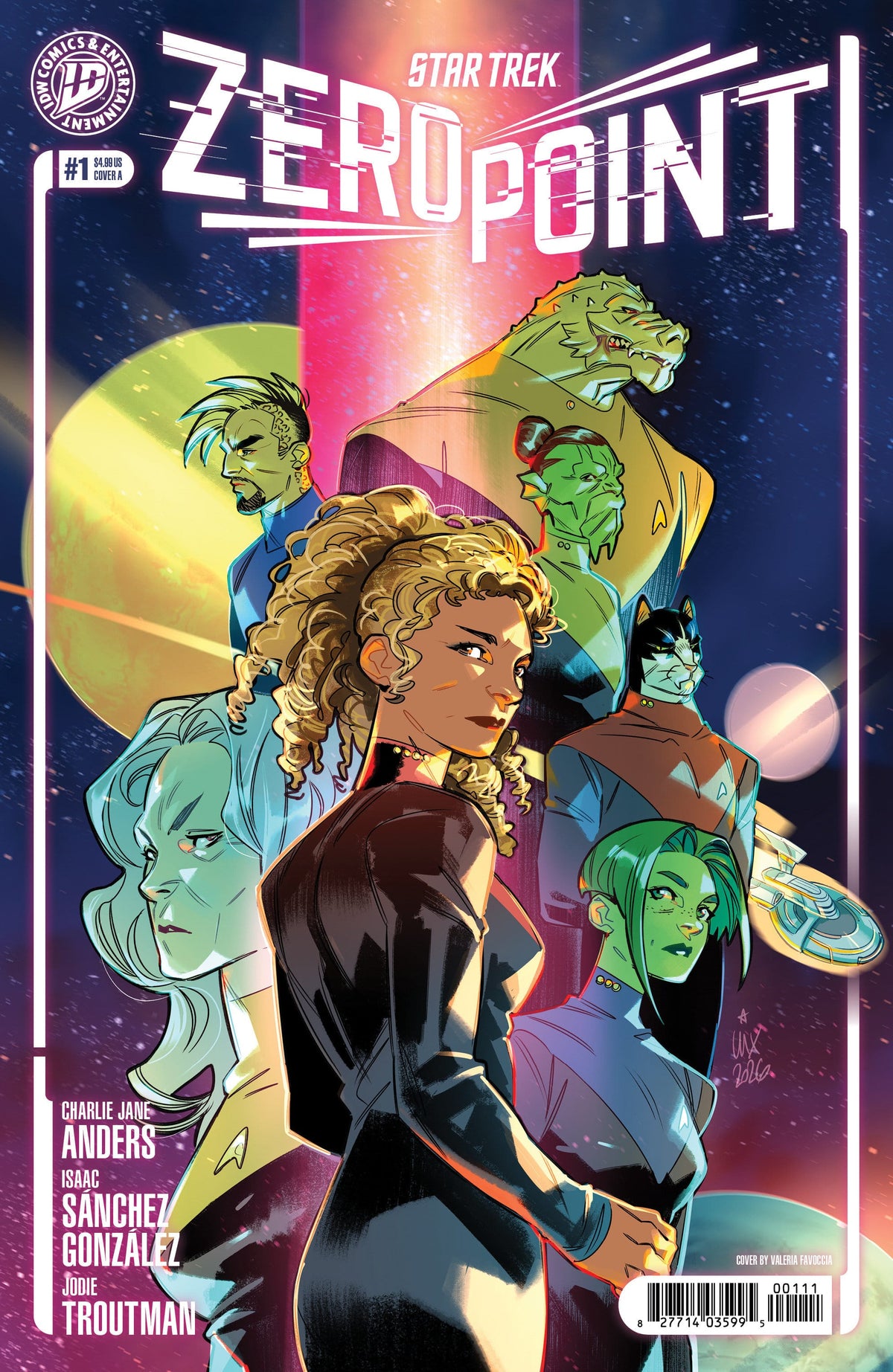 IDW Publishing Comic Books Star Trek: Zero Point #1 Cover A (Favoccia) (Release Date: 10/14/2026) 82771403599500111 PRH-82771403599500111