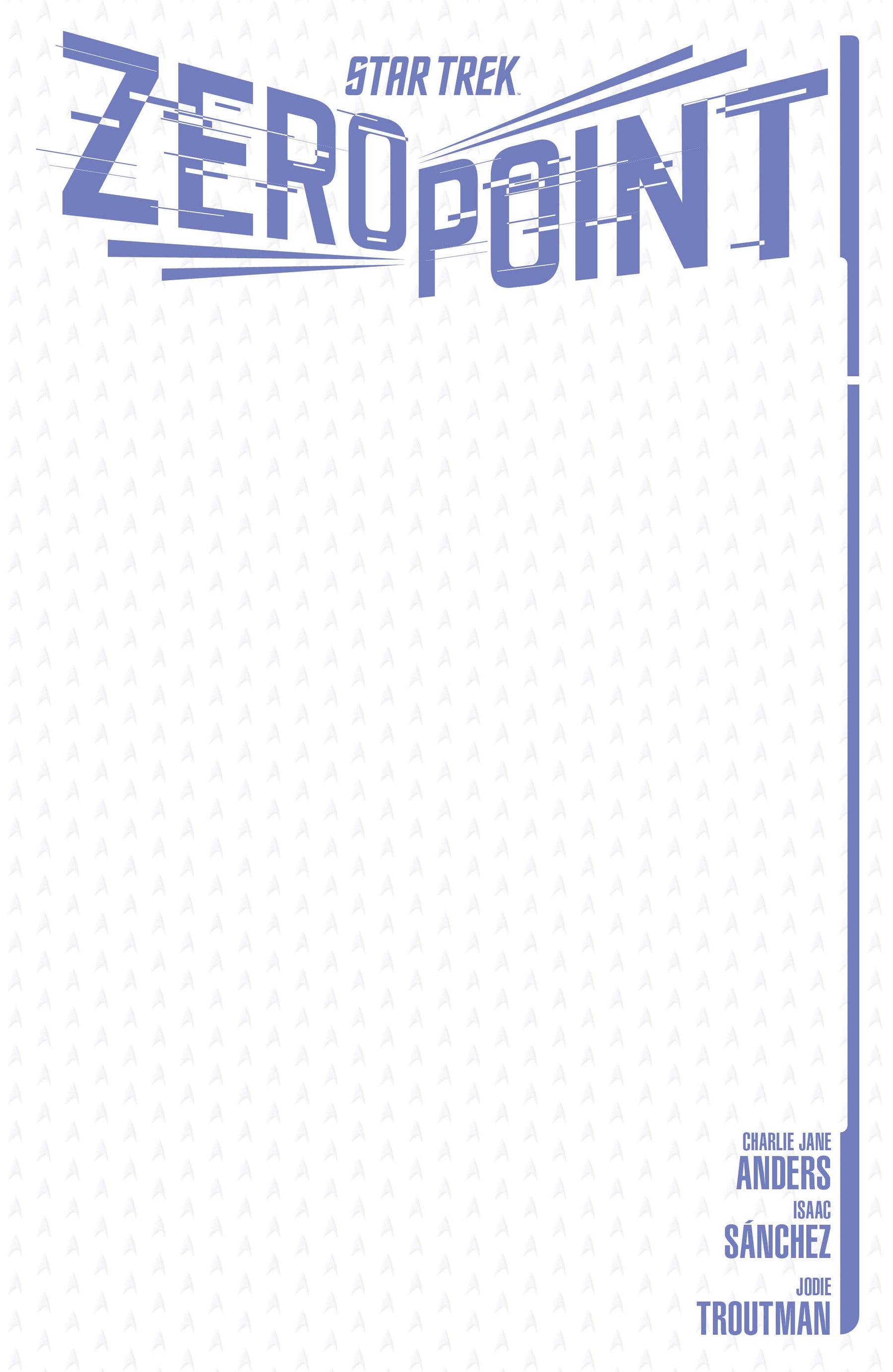 Star Trek: Zero Point #1 Variant E (Sketch Variant) (Release Date: 10/14/2026)