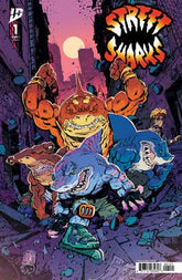 IDW Publishing Comic Books Street Sharks #1 Variant B (Corona) 82771403460800121 PRH-82771403460800121