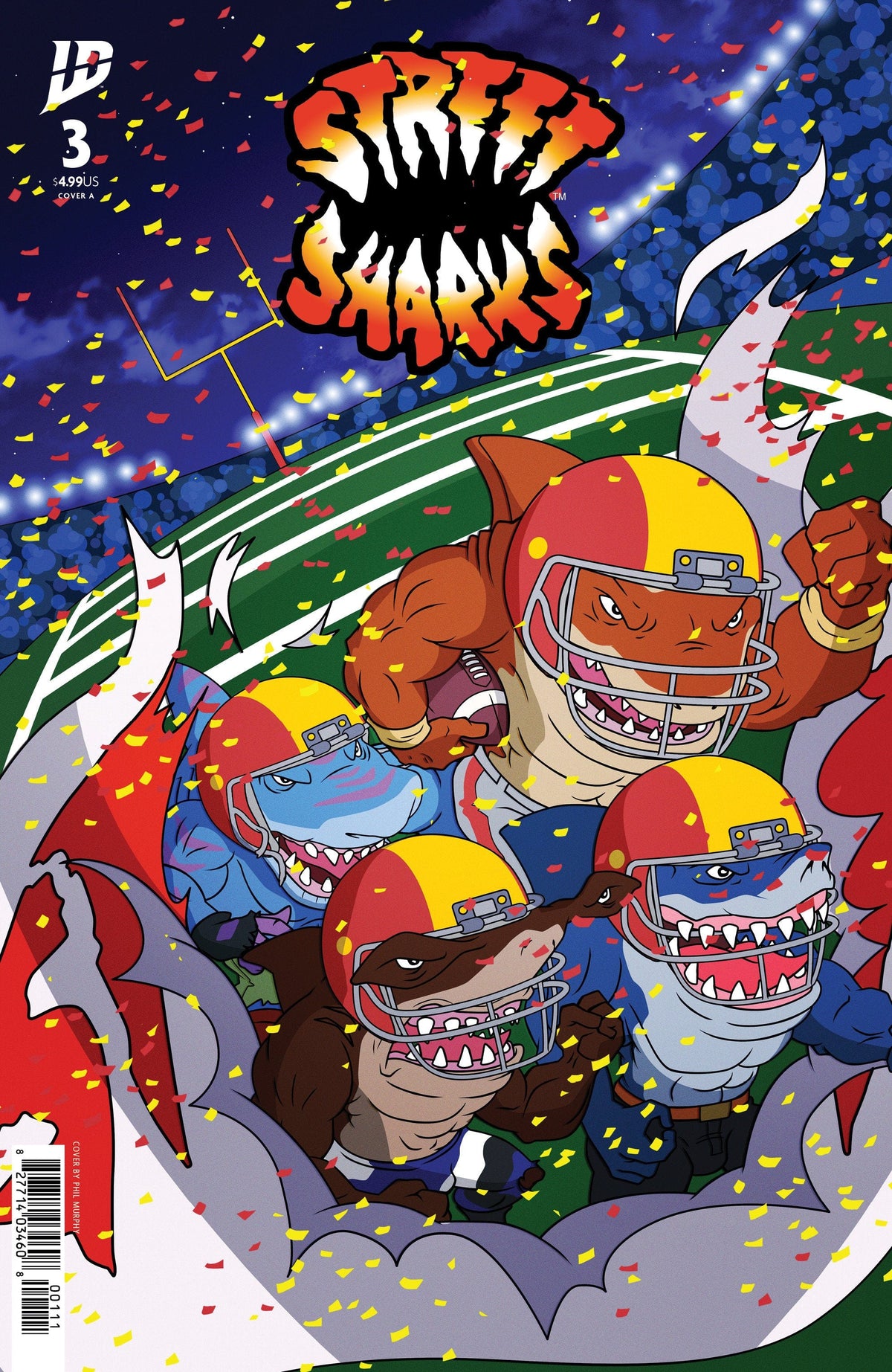 IDW Publishing Comic Books Street Sharks #3 Cover A (Murphy) 82771403460800311 PRH-82771403460800311