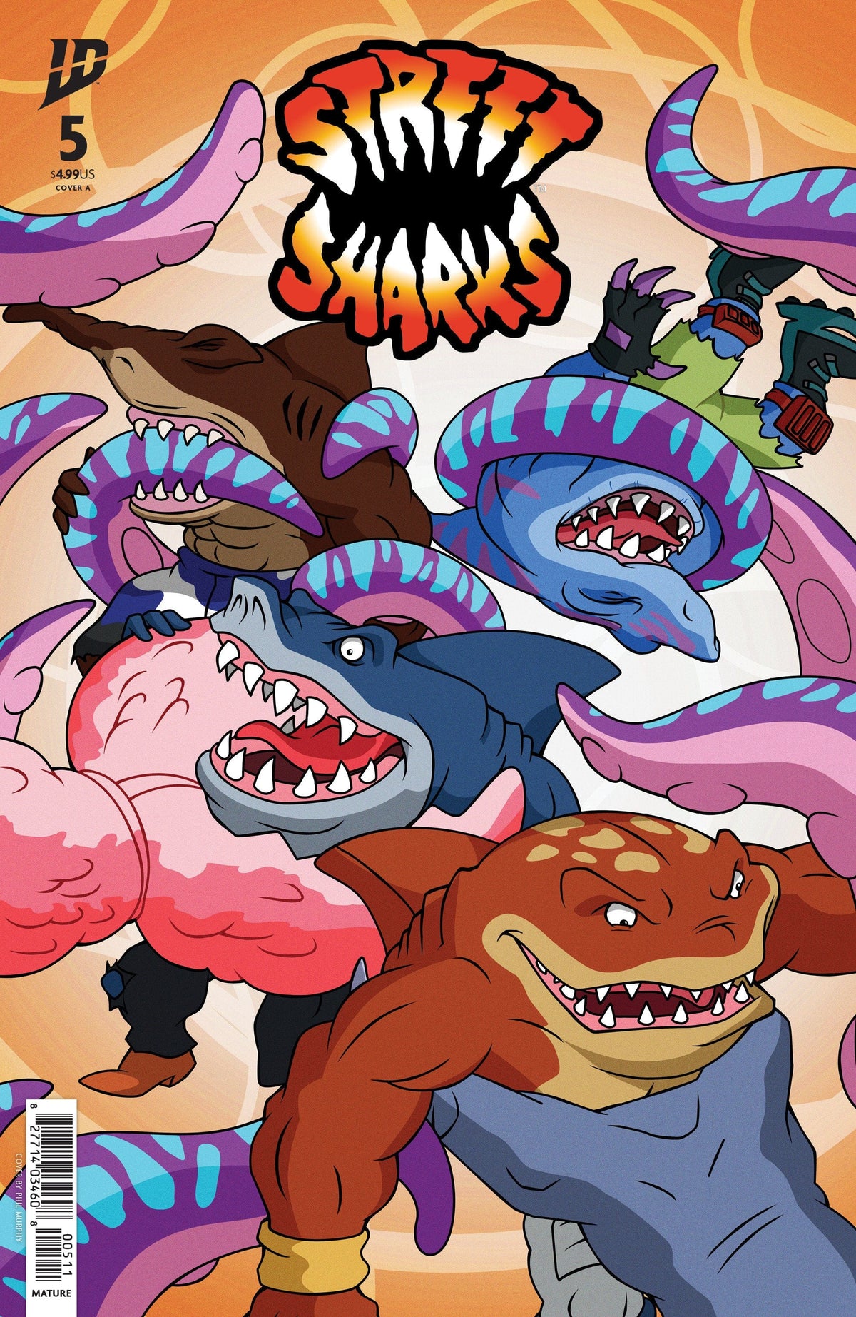 IDW Publishing Comic Books Street Sharks #5 Cover A (Murphy) 82771403460800511 PRH-82771403460800511