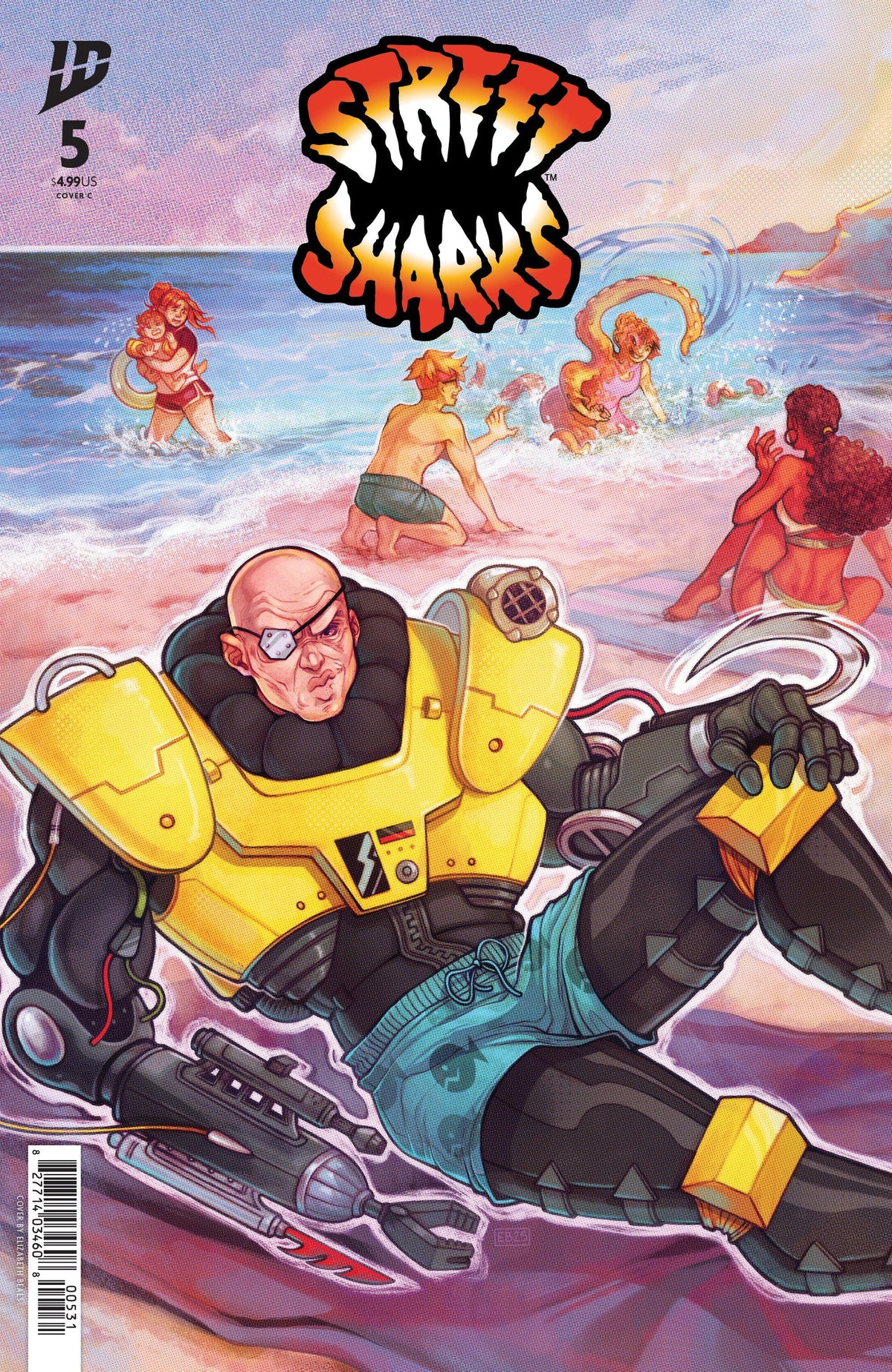 IDW Publishing Comic Books Street Sharks #5 Variant C (Beals) 82771403460800531 PRH-82771403460800531