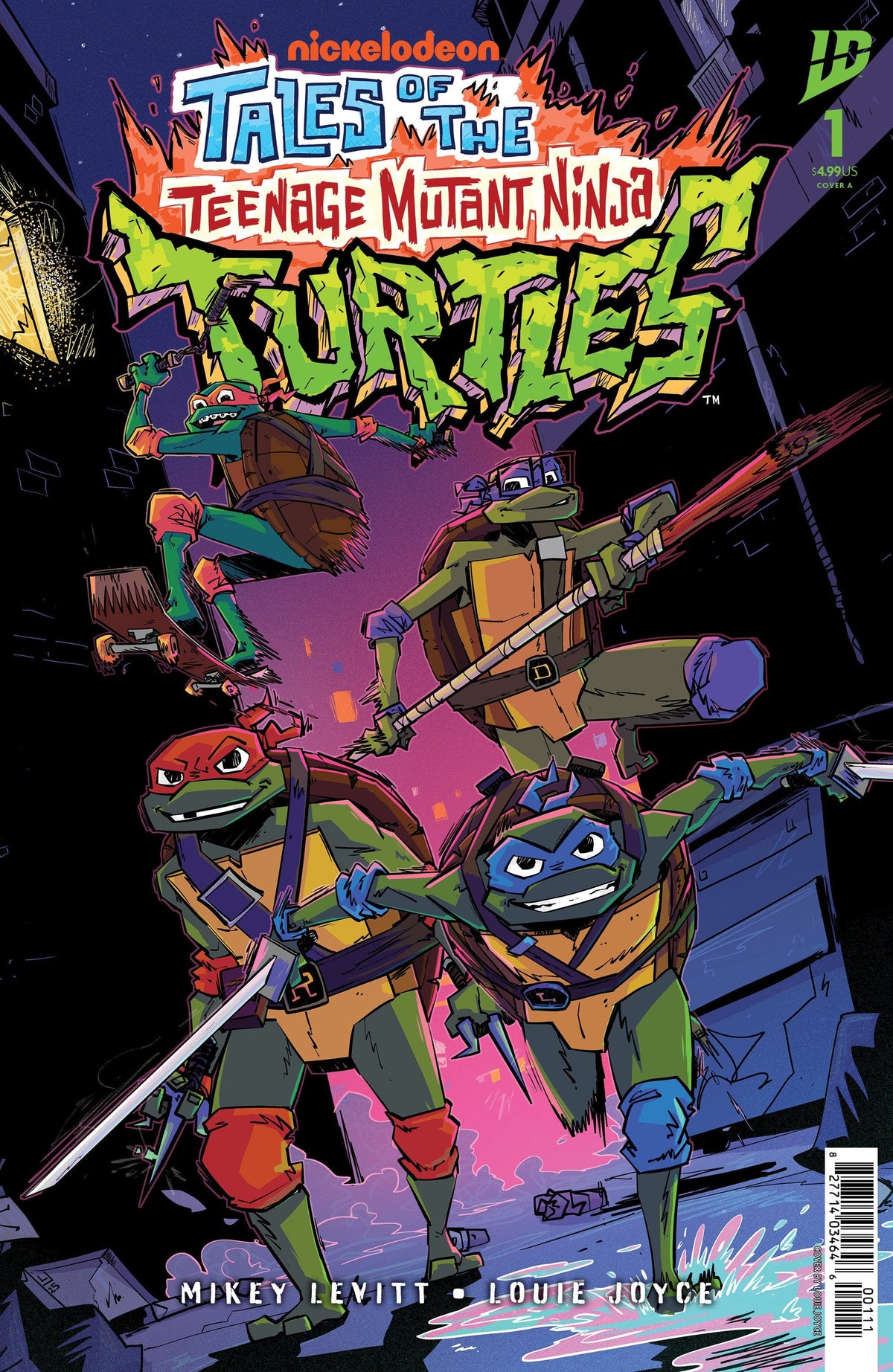IDW Publishing Comic Books Tales of the Teenage Mutant Ninja Turtles #1 Cover A (Joyce) 82771403464600111 PRH-82771403464600111