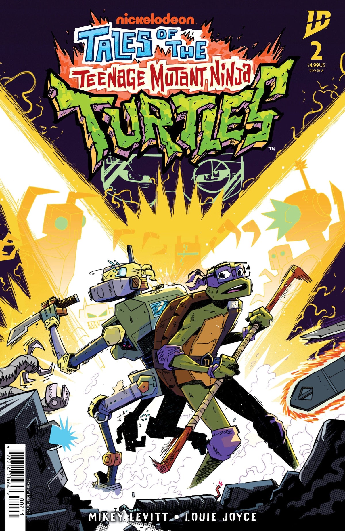 IDW Publishing Comic Books Tales of the Teenage Mutant Ninja Turtles #2 Cover A (Joyce) 82771403464600211 PRH-82771403464600211