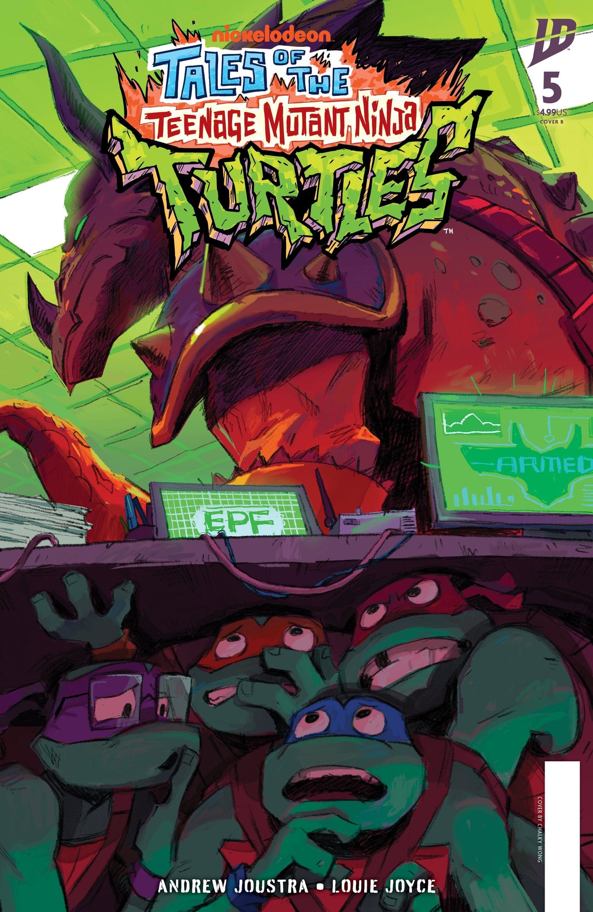 IDW Publishing Comic Books Tales of the Teenage Mutant Ninja Turtles #5 Variant B (Wong) 82771403464600521 PRH-82771403464600521