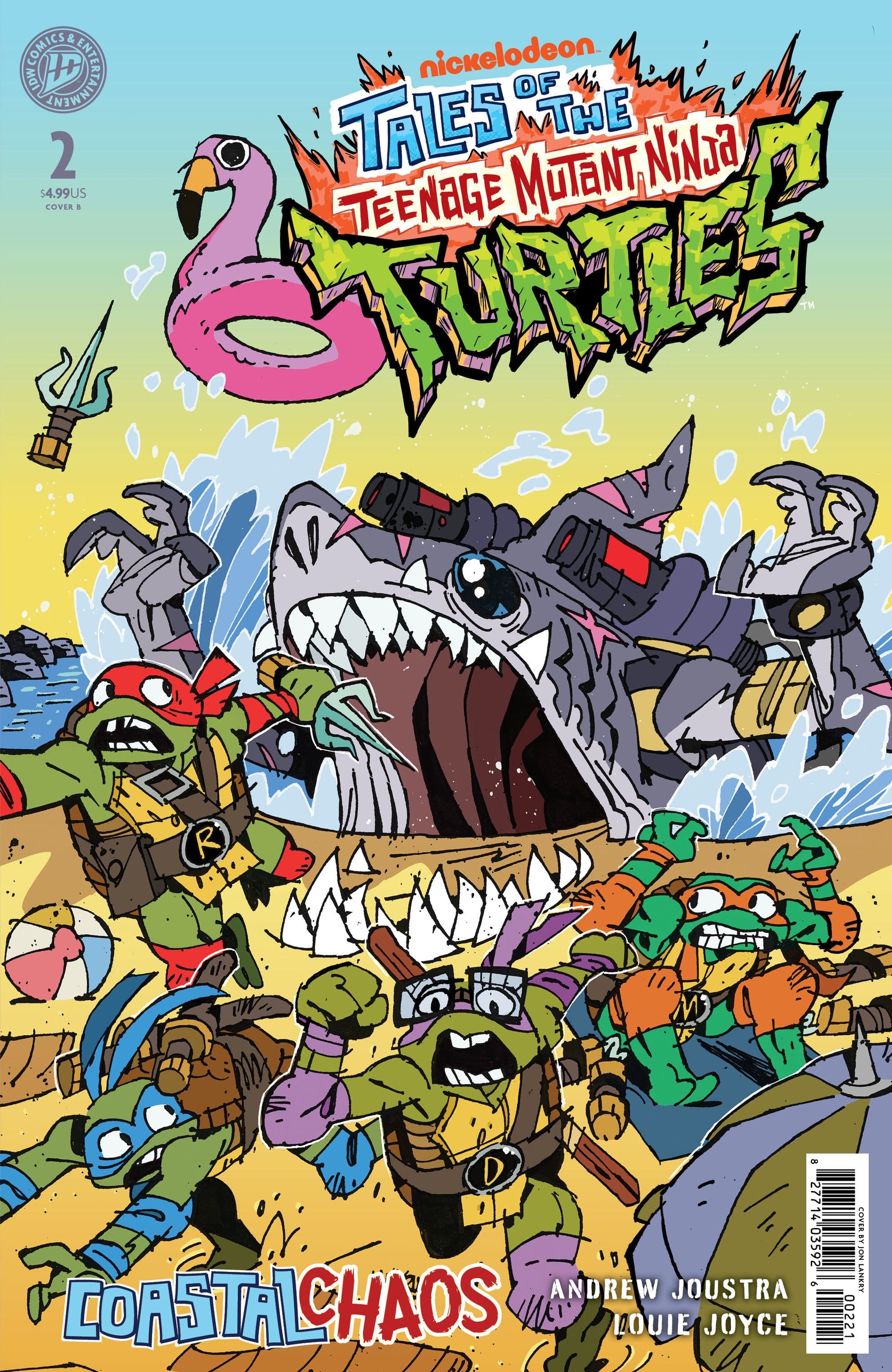 Tales of the Teenage Mutant Ninja Turtles: Coastal Chaos #2 Variant B (Lankry) (Release Date: 10/21/2026)