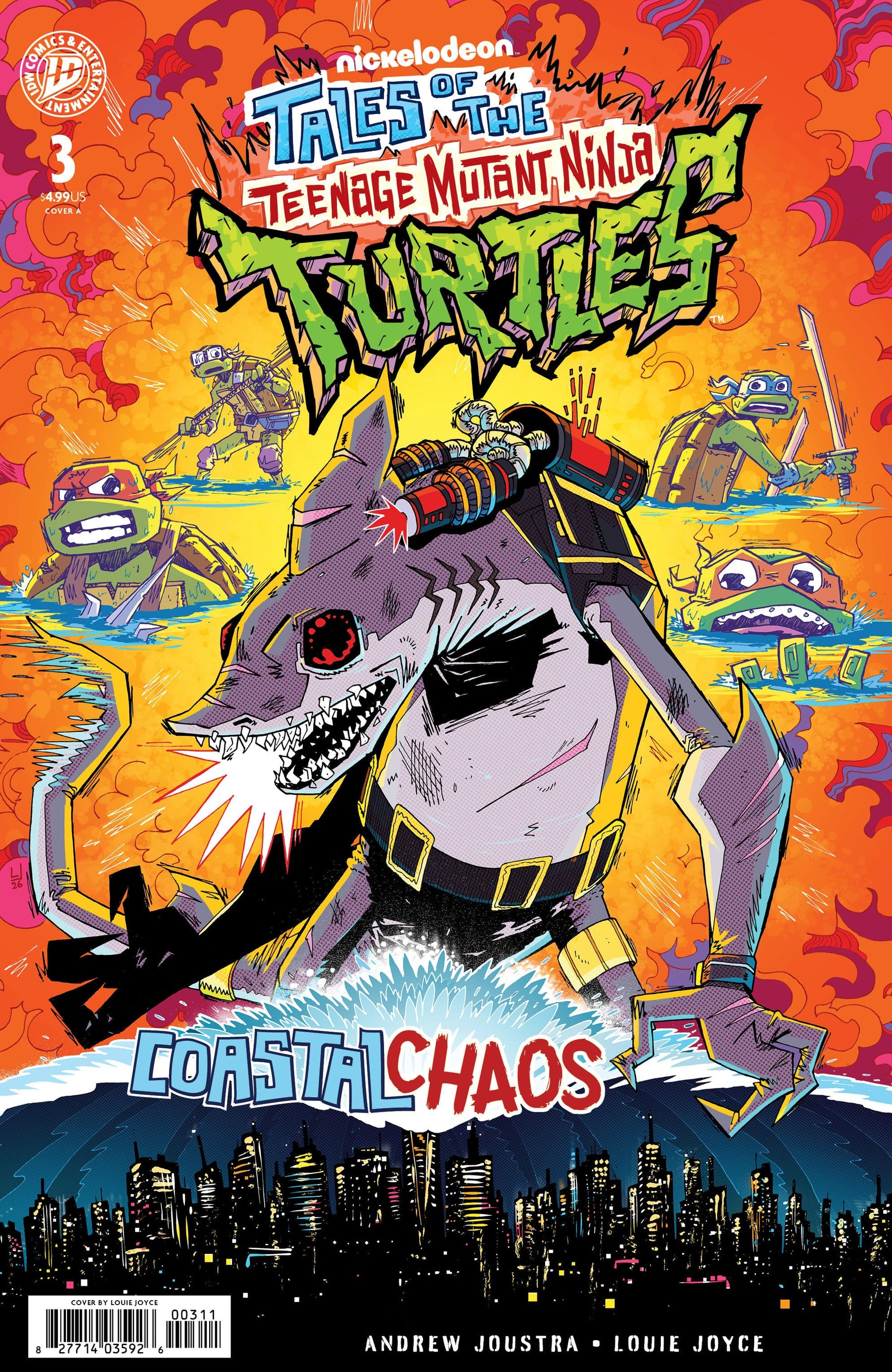 Tales of the Teenage Mutant Ninja Turtles: Coastal Chaos #3 Cover A (Joyce) (Release Date: 11/18/2026)