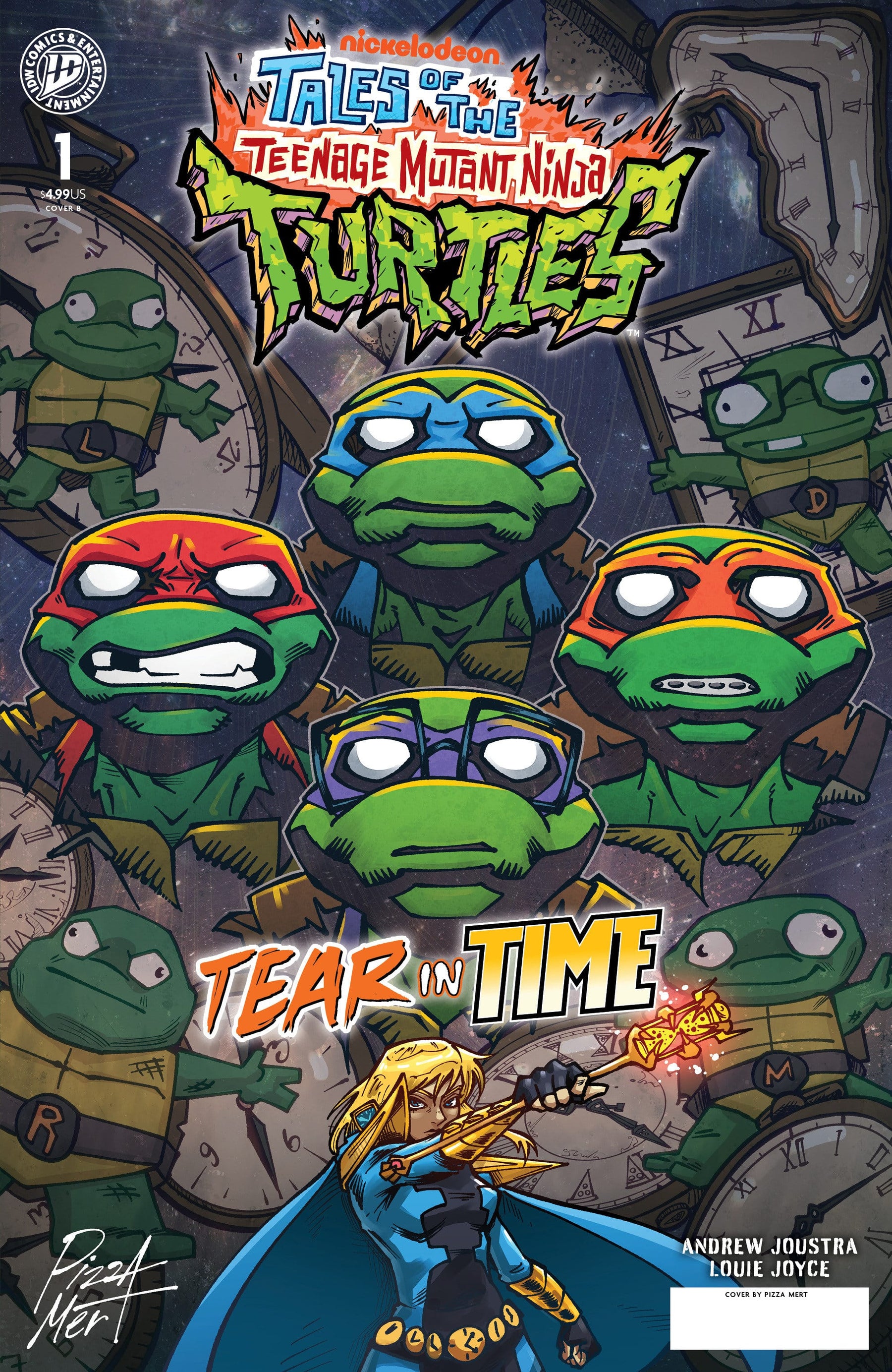 Tales of the Teenage Mutant Ninja Turtles: Tear in Time #1 Variant B (Pizza Mert) (Release Date: 12/16/2026)