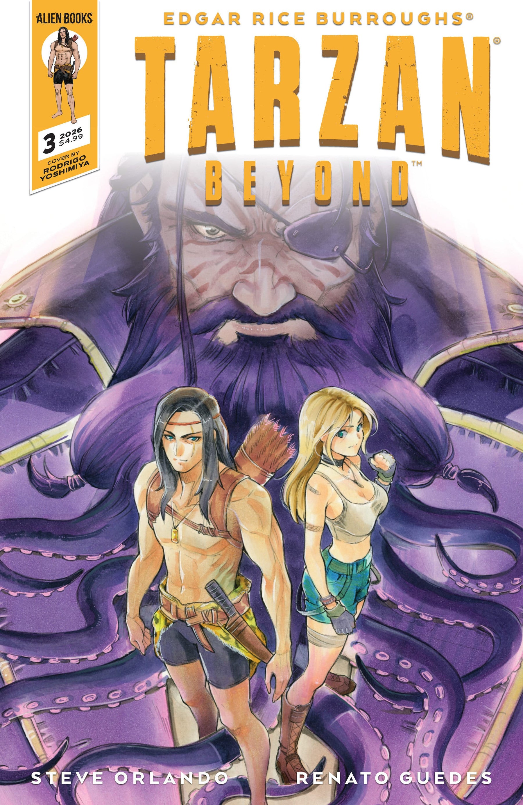 Tarzan Beyond #3 Variant B (Yoshimiya Manga Variant) (Release Date: 09/09/2026)
