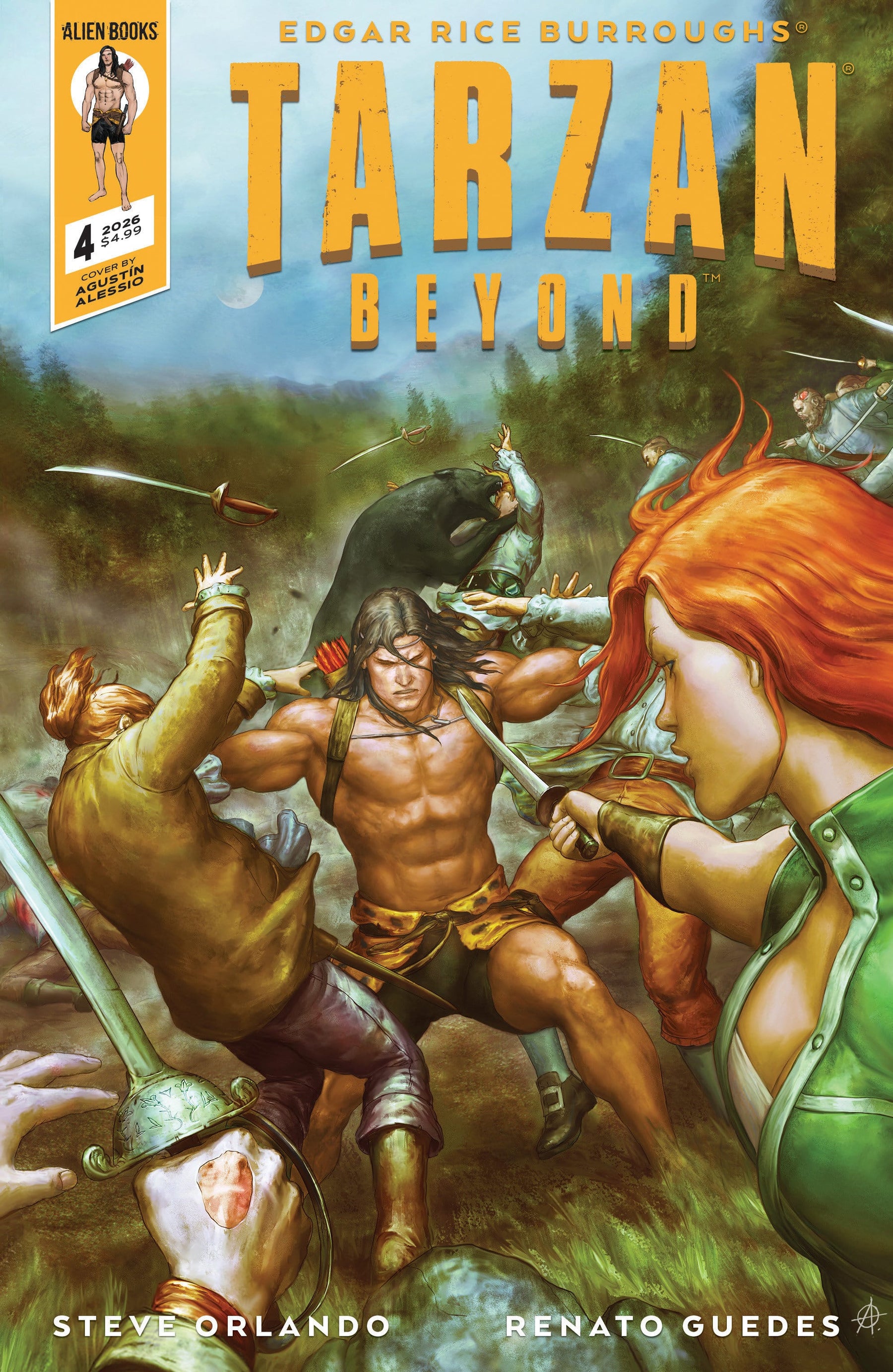 Tarzan Beyond #4 Cover A (Alessio) (Release Date: 11/04/2026)