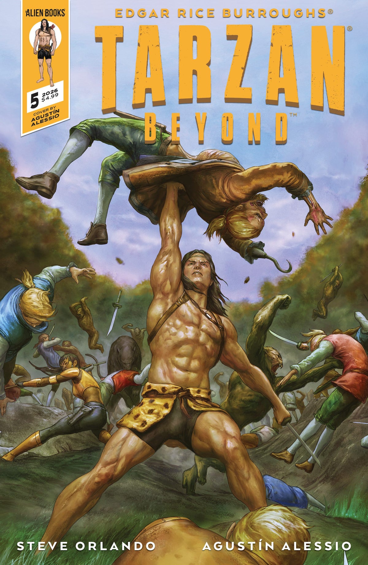 IDW Publishing Comic Books Tarzan Beyond #5 Cover A (Alessio) (Release Date: 12/23/2026) 73238818474300511 PRH-73238818474300511
