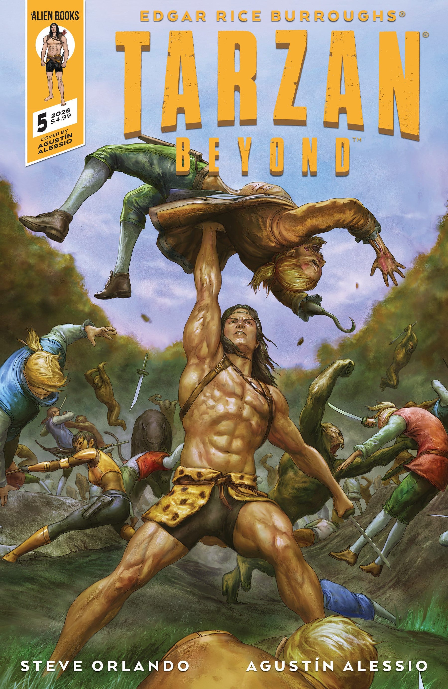 Tarzan Beyond #5 Cover A (Alessio) (Release Date: 12/23/2026)