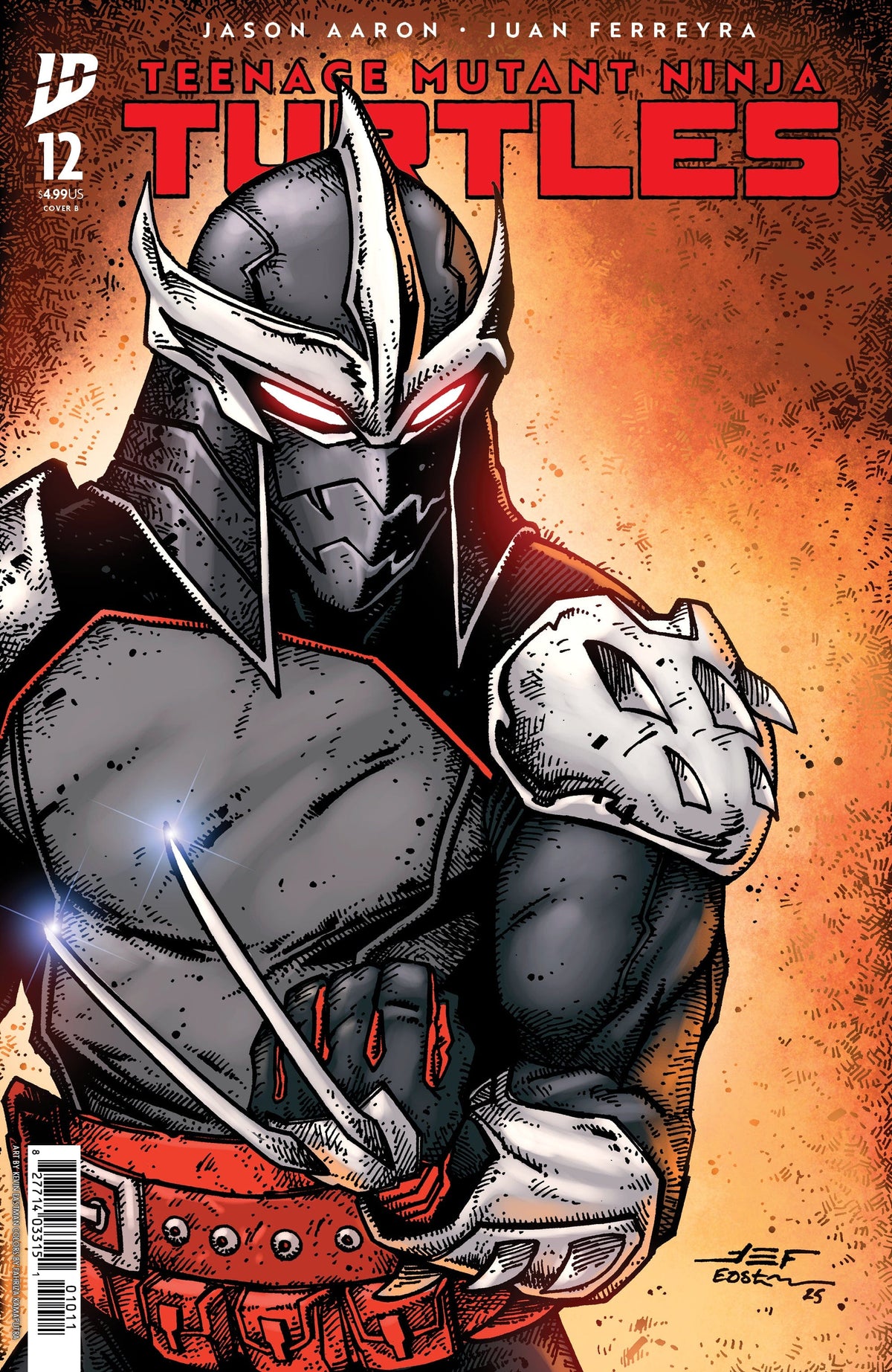 IDW Publishing Comic Books Teenage Mutant Ninja Turtles #12 Variant B (Eastman) 82771403315101221 PRH-82771403315101221