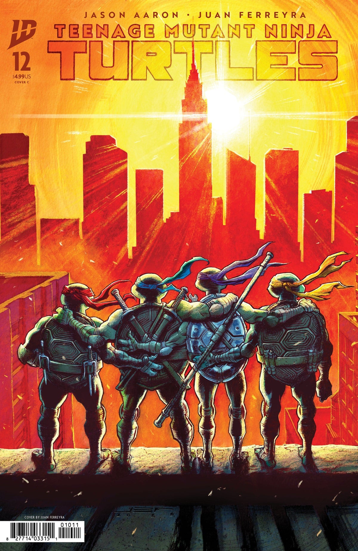 IDW Publishing Comic Books Teenage Mutant Ninja Turtles #12 Variant C (Ferreyra) 82771403315101231 PRH-82771403315101231