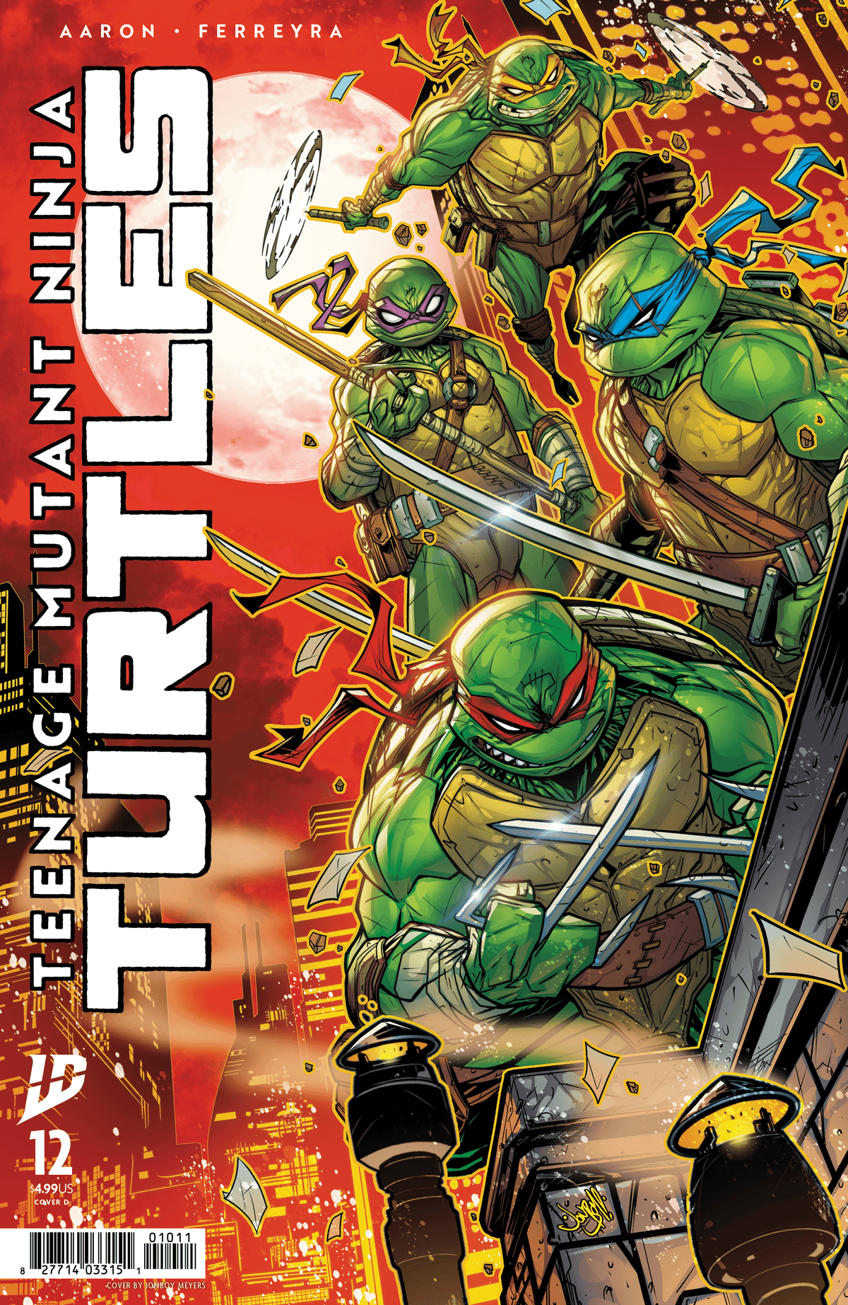 IDW Publishing Comic Books Teenage Mutant Ninja Turtles #12 Variant D (Meyers) 82771403315101241 PRH-82771403315101241