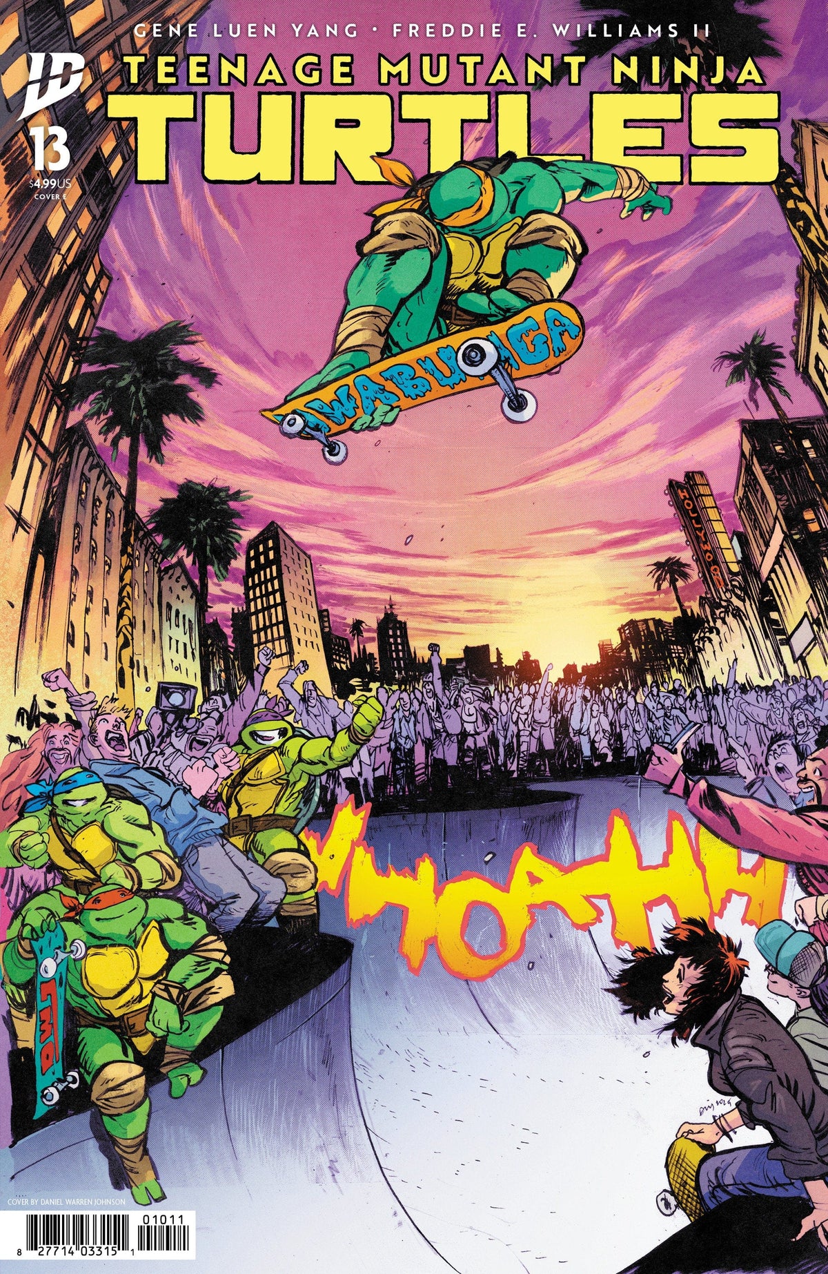 IDW Publishing Comic Books Teenage Mutant Ninja Turtles #13 Variant E (Johnson) 82771403315101351 PRH-82771403315101351