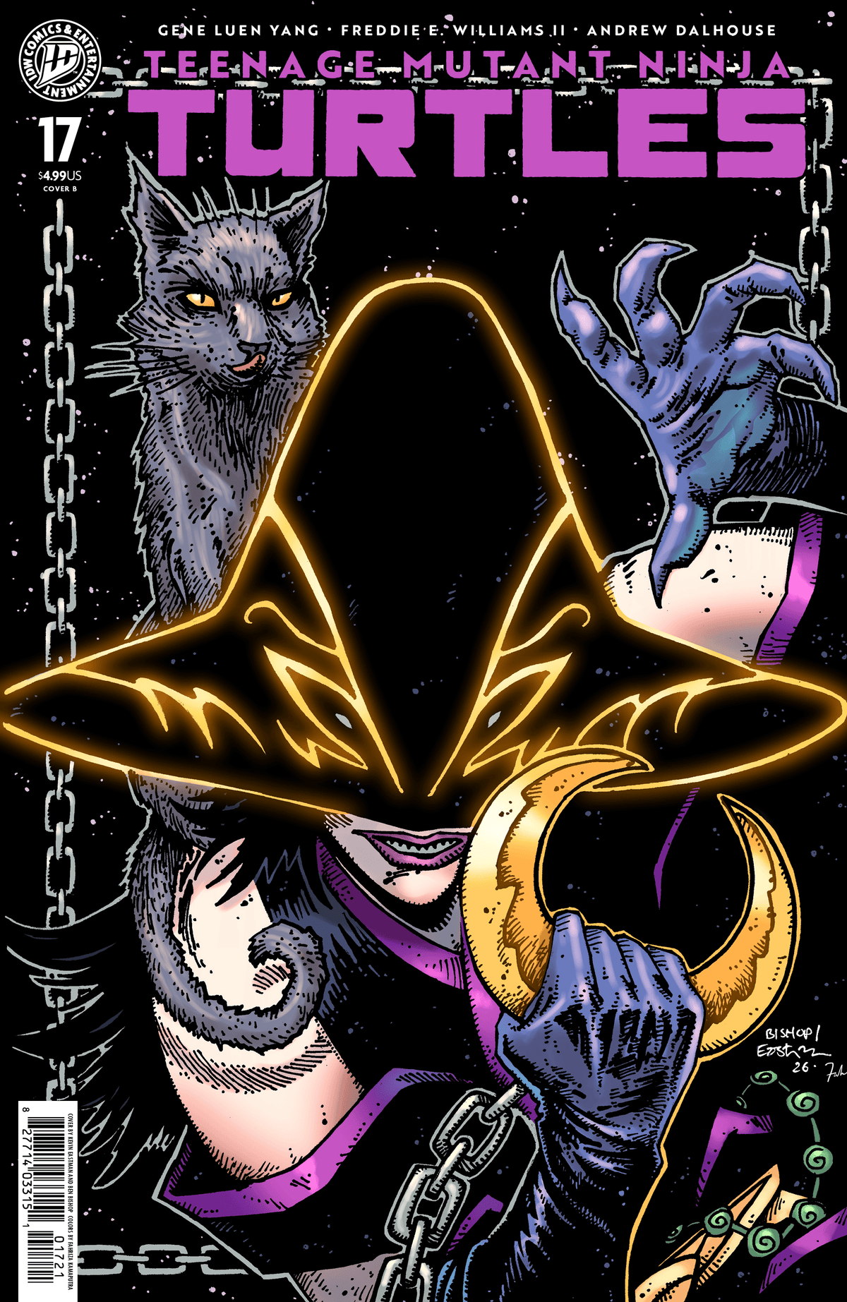 IDW Publishing Comic Books Teenage Mutant Ninja Turtles #17 Variant B (Eastman & Bishop) 82771403315101721 PRH-82771403315101721