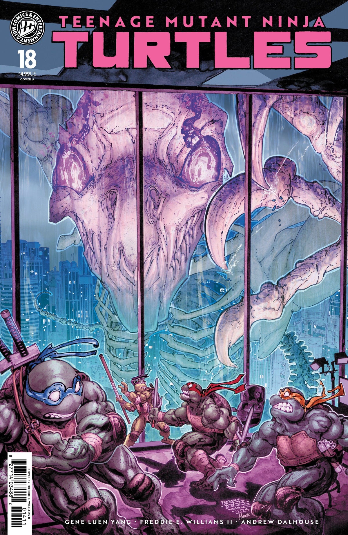 IDW Publishing Comic Books Teenage Mutant Ninja Turtles #18 Cover A (Williams II) 82771403315101811 PRH-82771403315101811