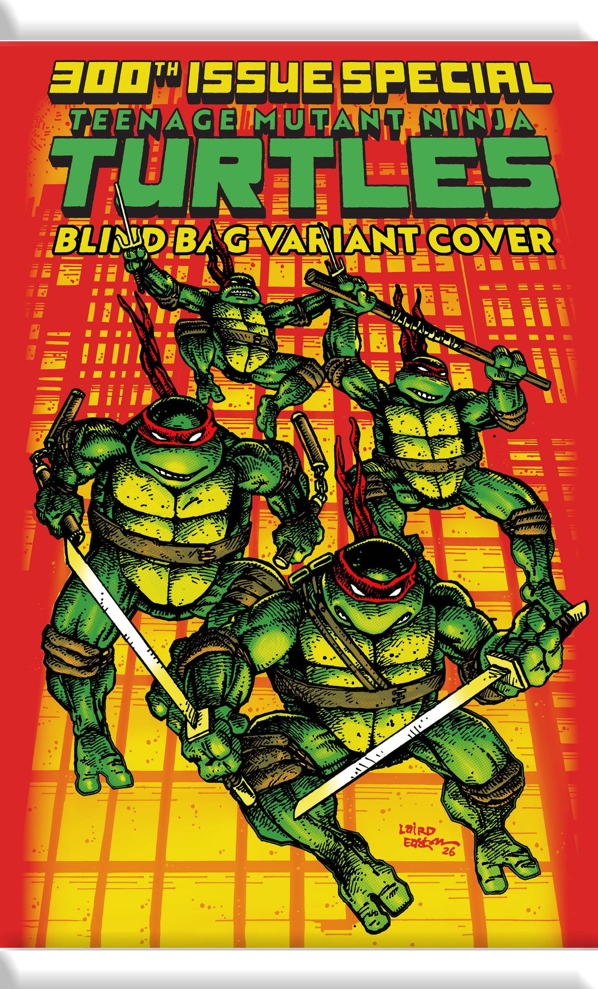 IDW Publishing Comic Books Teenage Mutant Ninja Turtles #20: 300th Issue Special Variant F (Blind Bag) 82771403315102061 PRH-82771403315102061