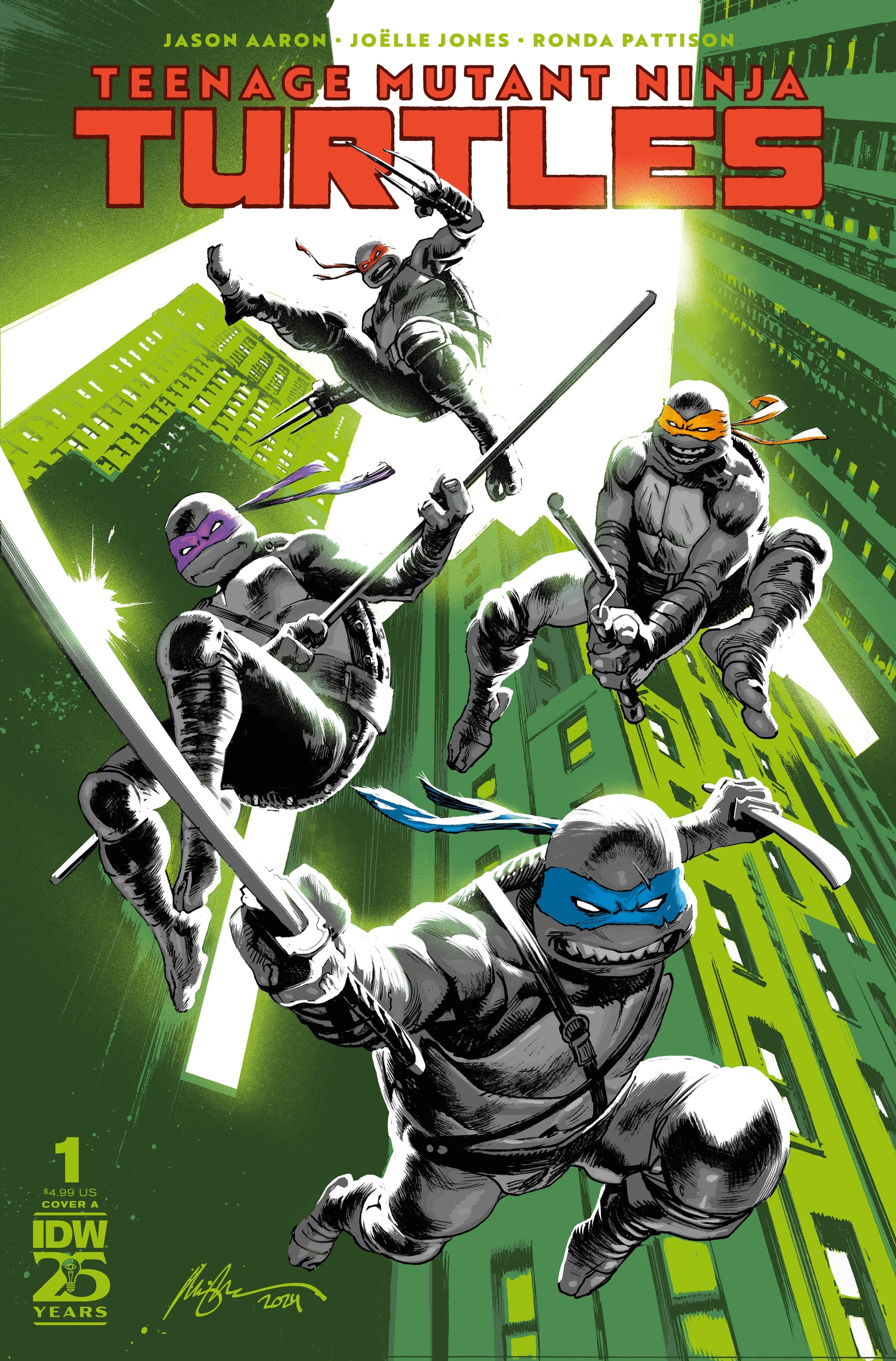 Teenage Mutant Ninja Turtles (2024) #1 Cover A (Albuquerque)
